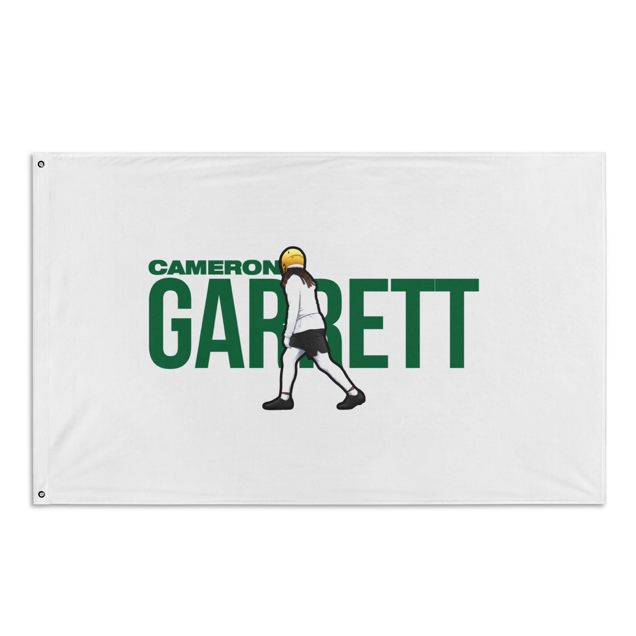 Flag (35 × 56 in) — character_player_name in Classic