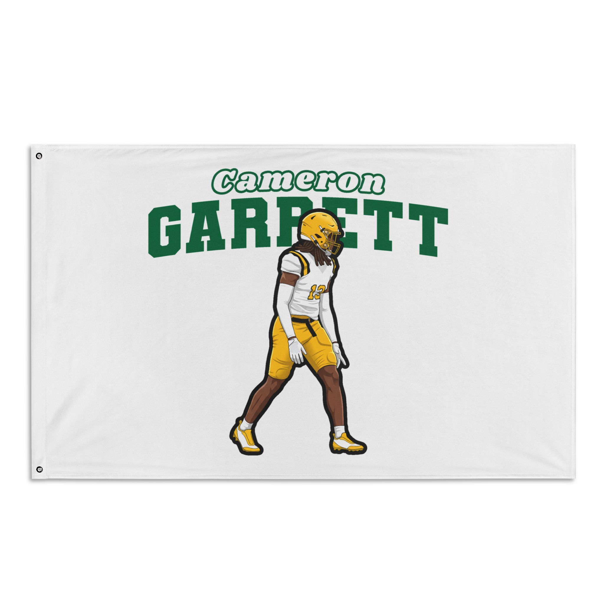 Flag (35 × 56 in) — character_name_arch in Classic