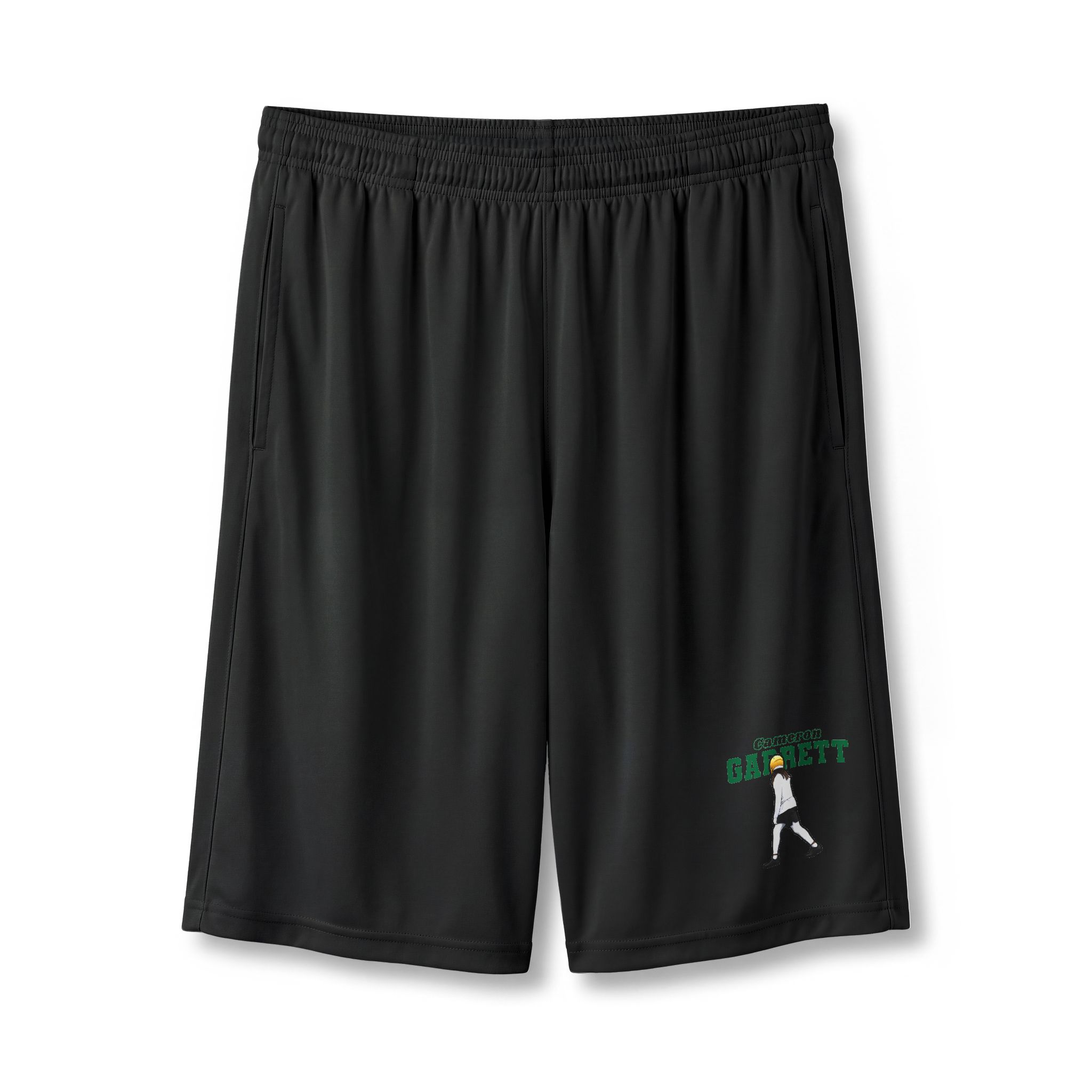 Shorts — character_name_arch in Black