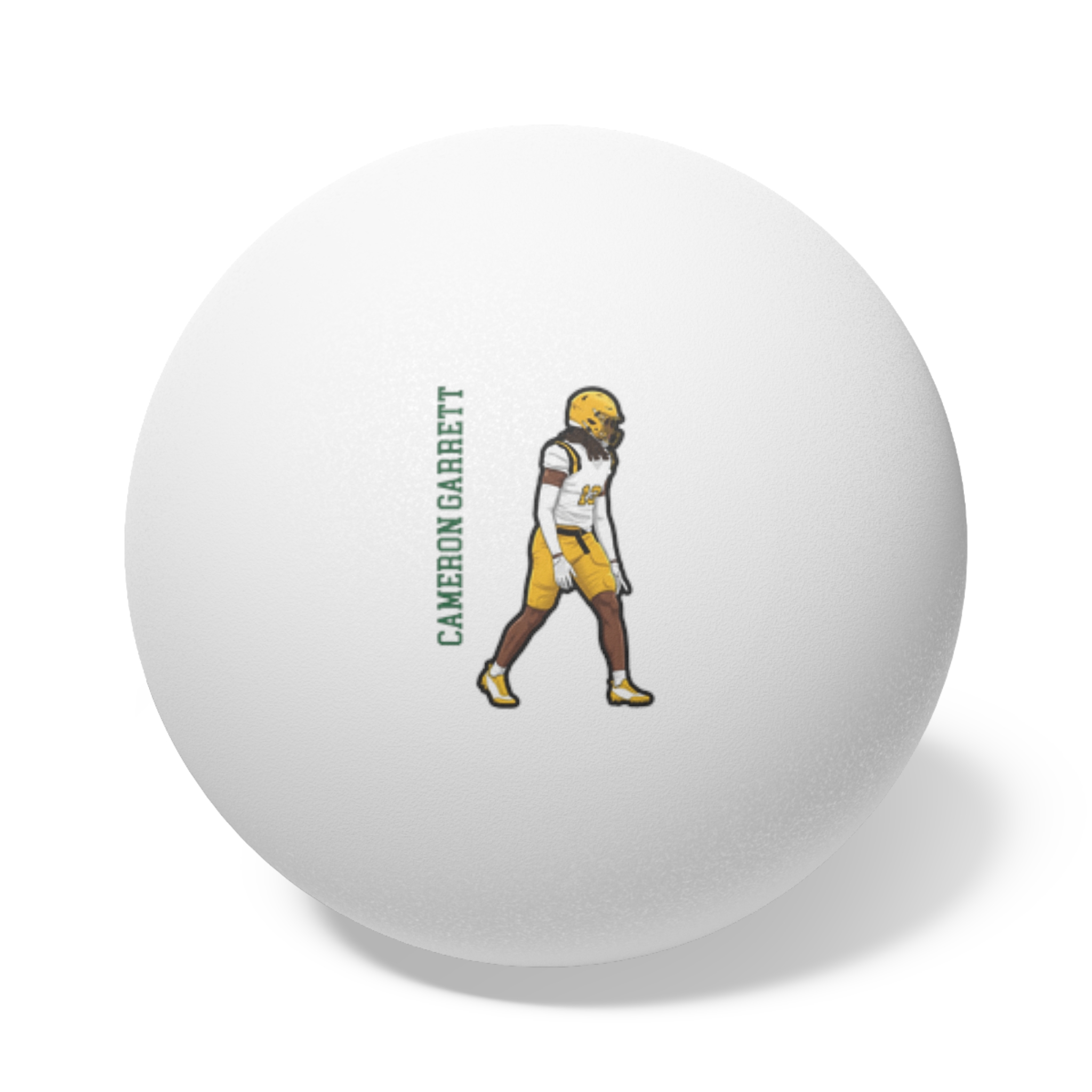 Ping Pong Balls, 6 pcs — character_name_vertical in White