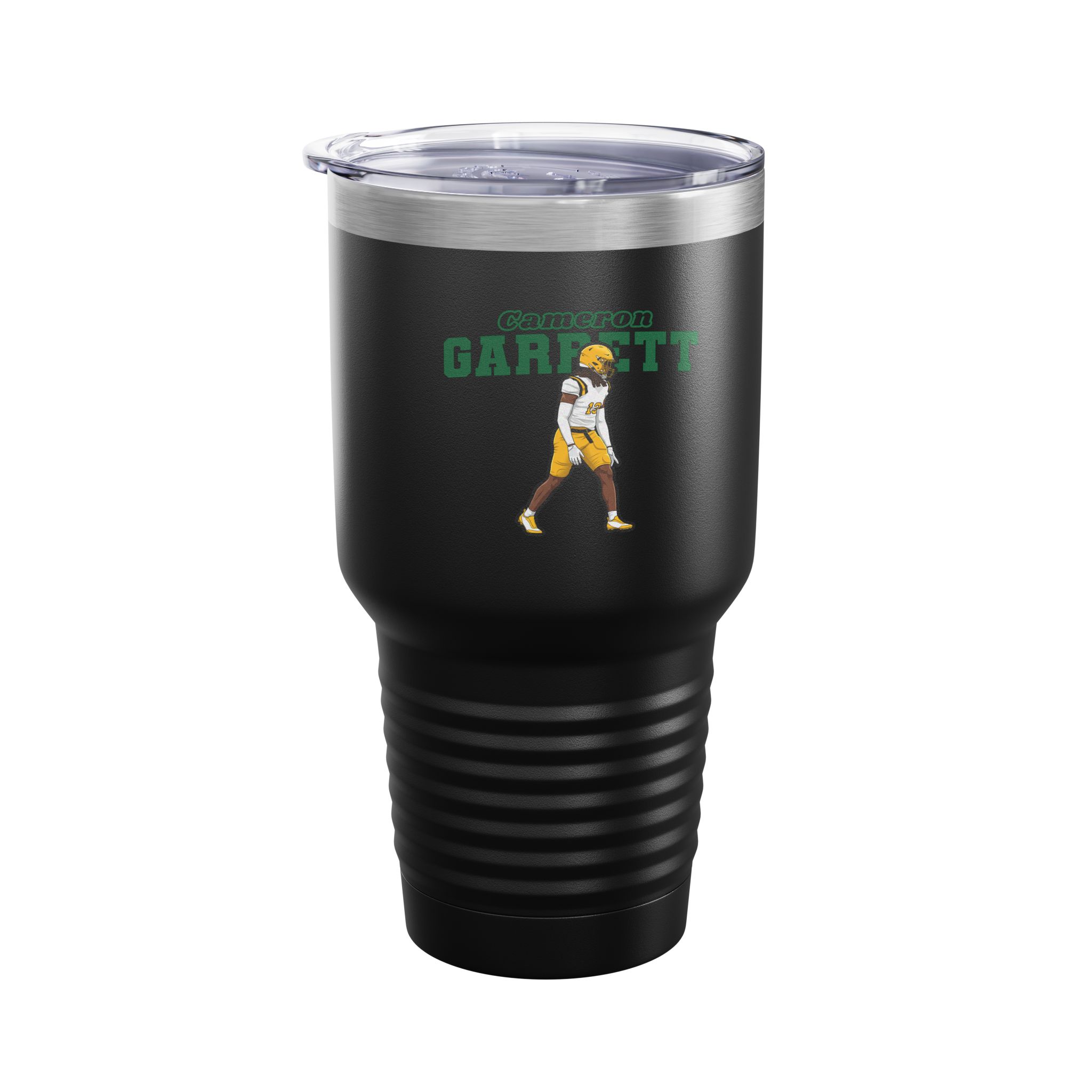 30oz Tumbler — character_name_arch in Black