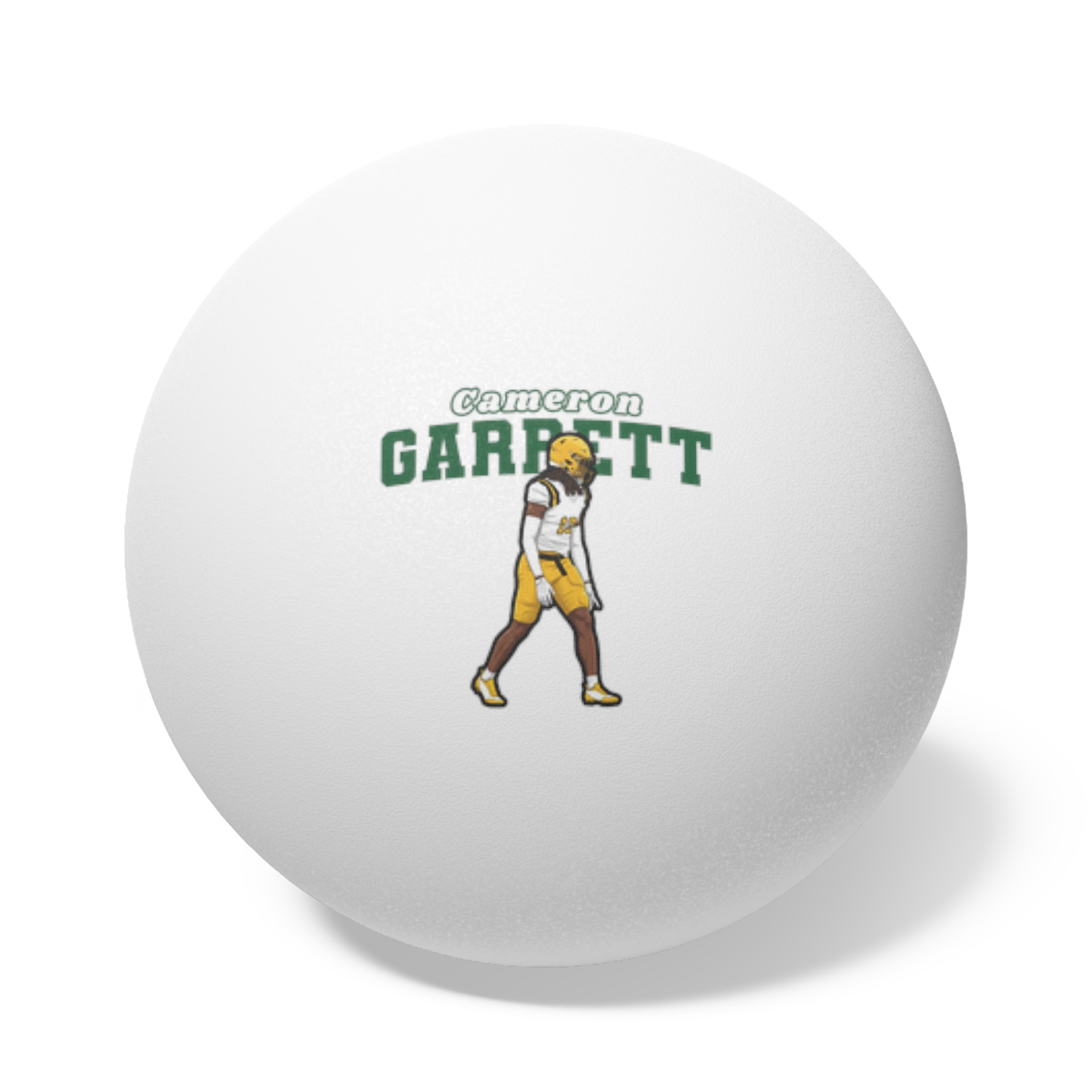 Ping Pong Balls, 6 pcs — character_name_arch in White