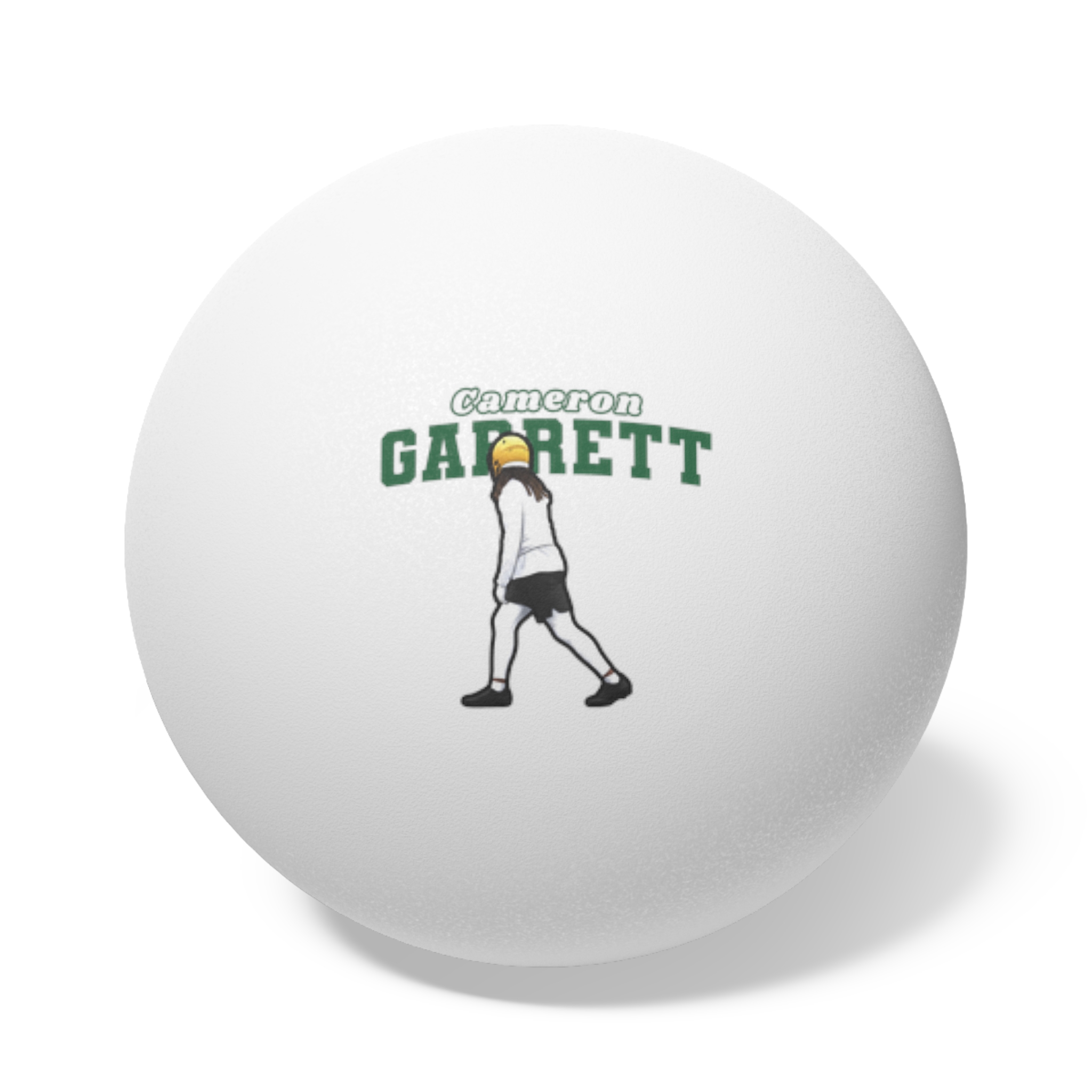 Ping Pong Balls, 6 pcs — character_name_arch in White