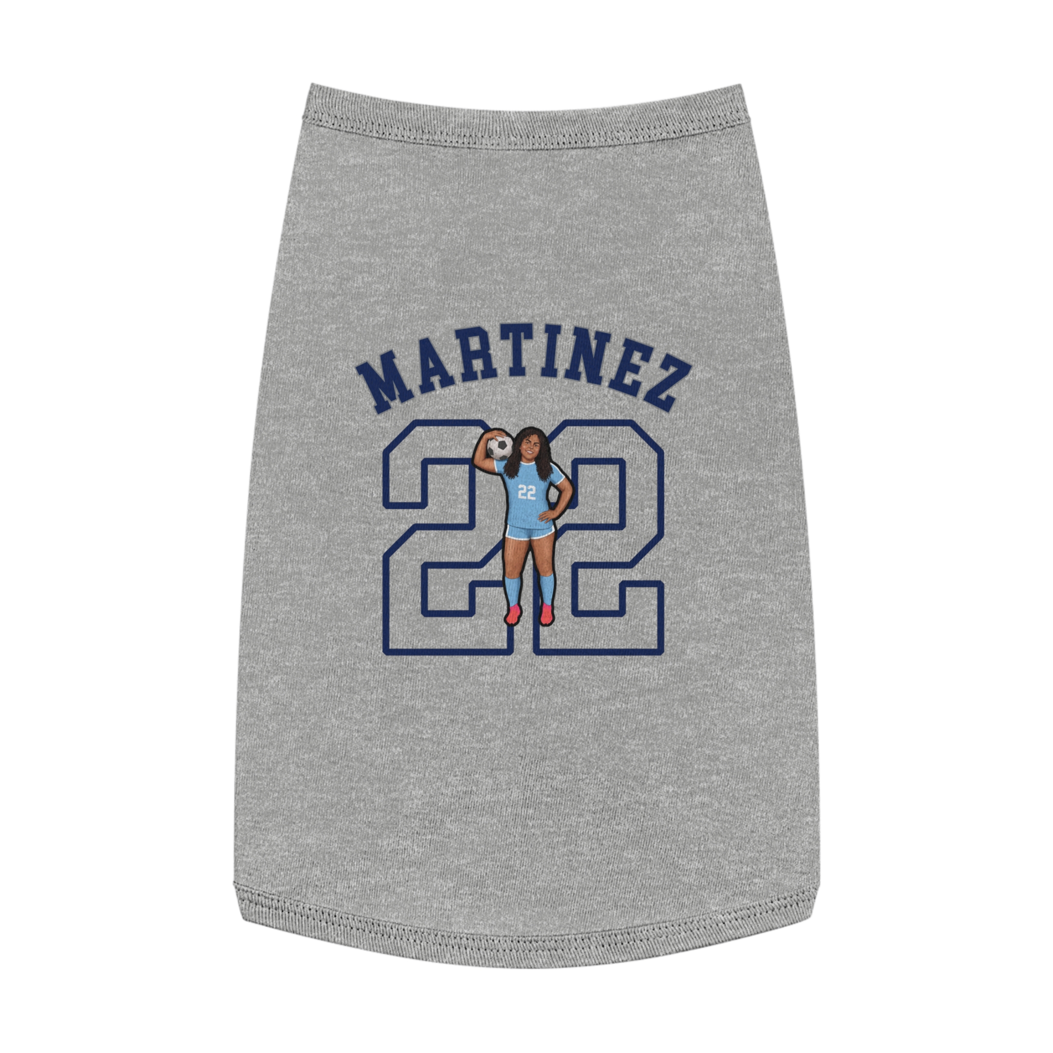 Pet Tank Top — character_shirsey_arch in White