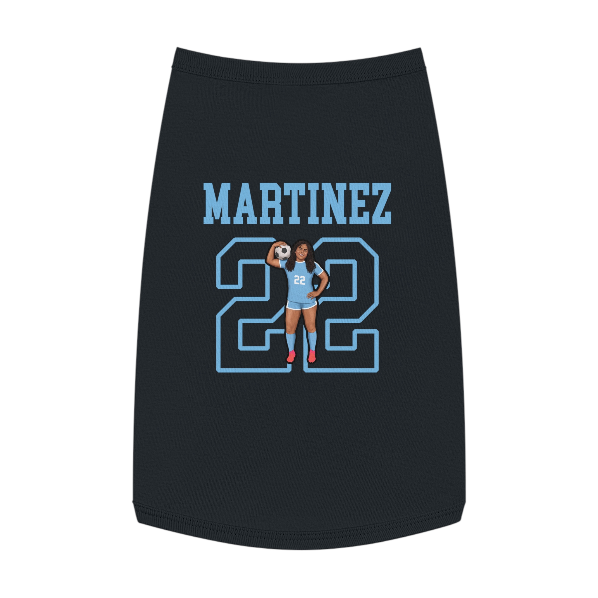 Pet Tank Top — character_shirsey in Black