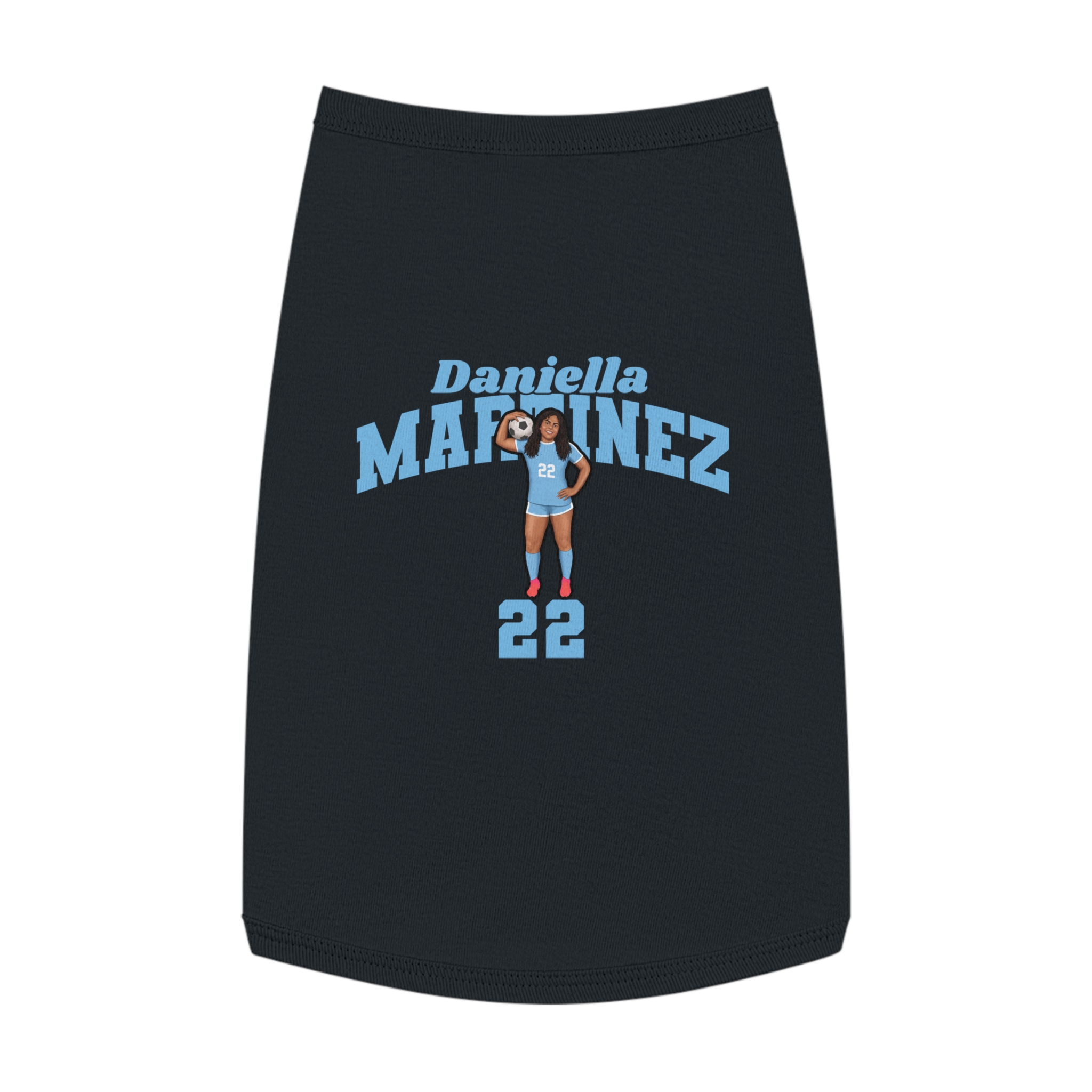 Pet Tank Top — character_signature_arch in Black