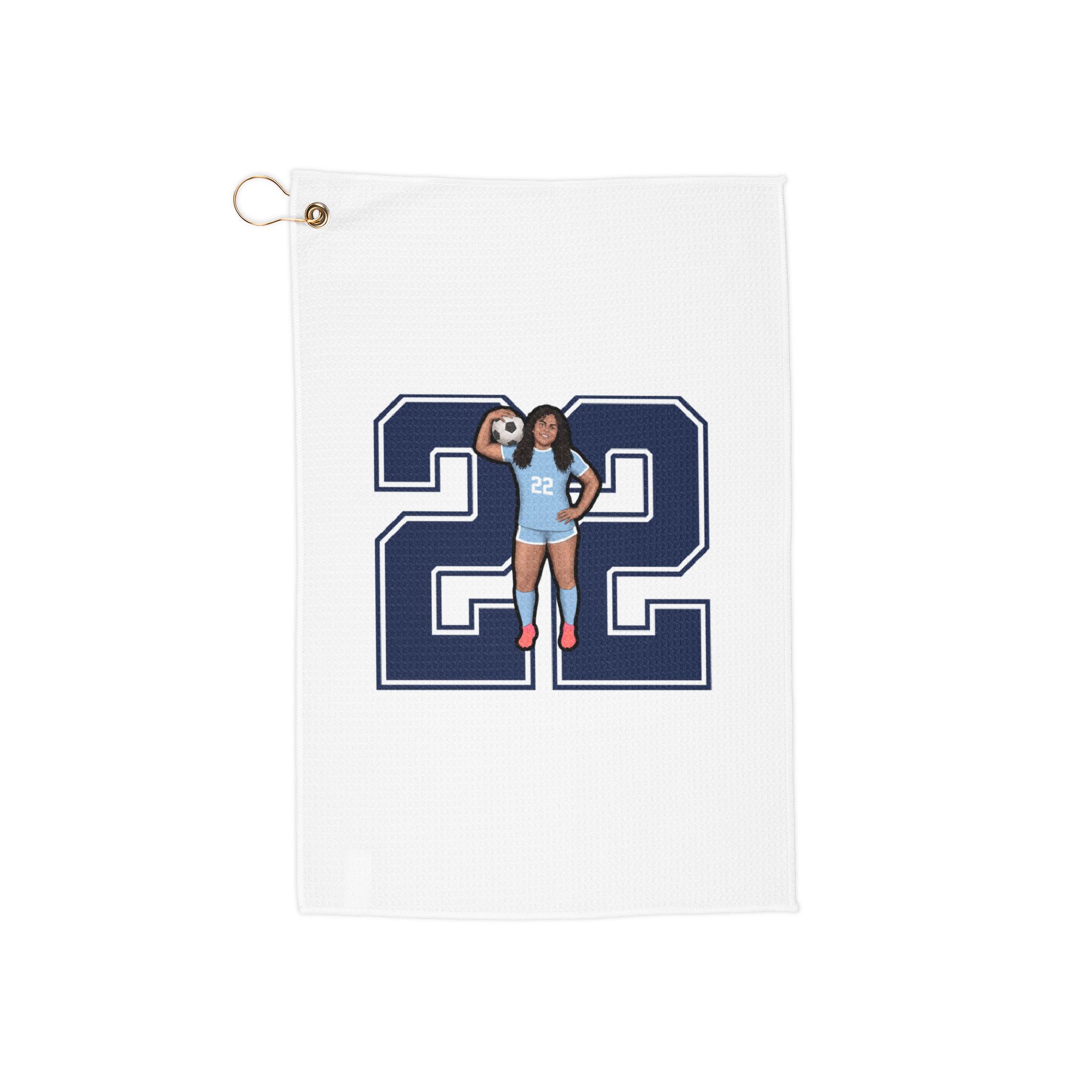 Golf Towel — character_number in Classic
