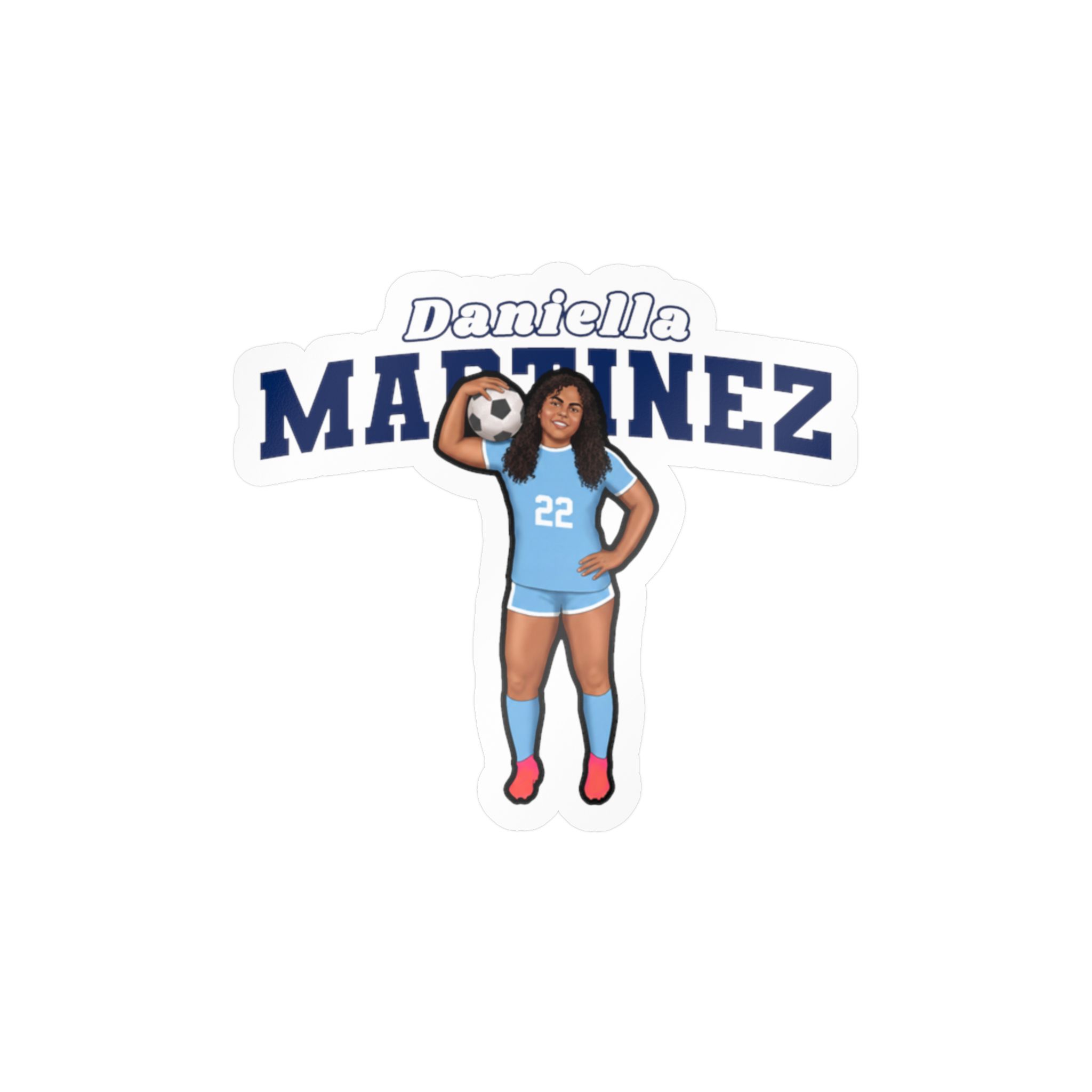 Vinyl Sticker — character_name_arch in Classic