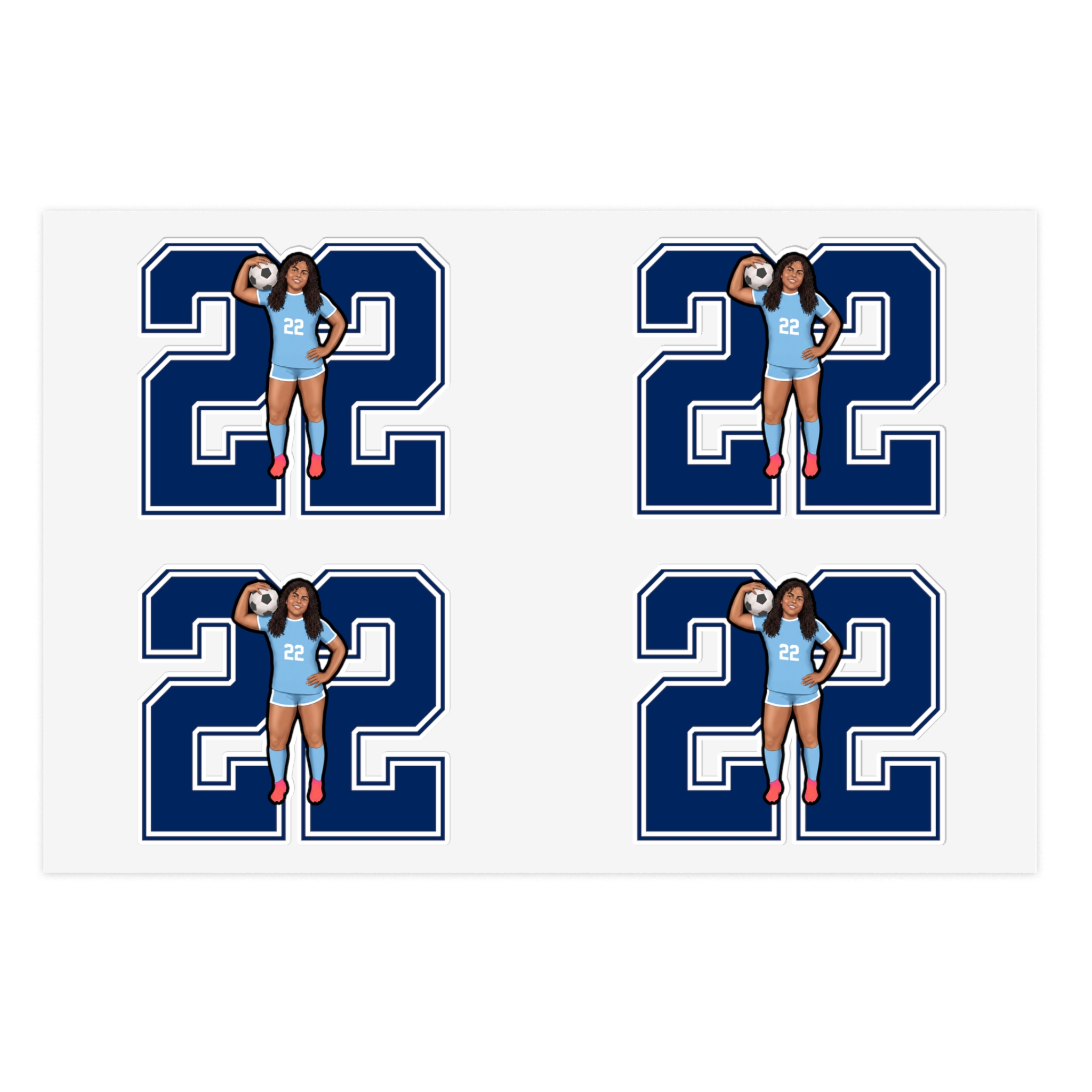 Sticker Sheet — character_number in Classic