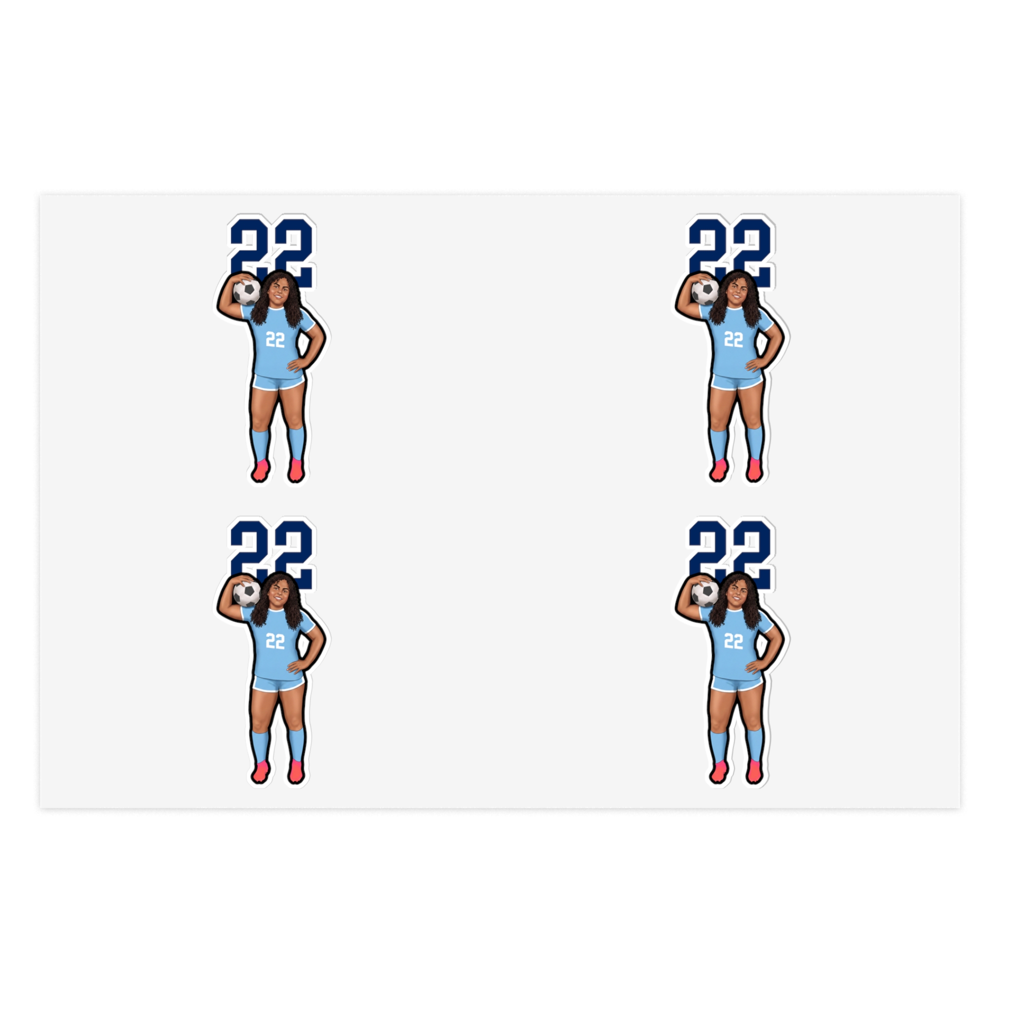 Sticker Sheet — character_number_top in Classic