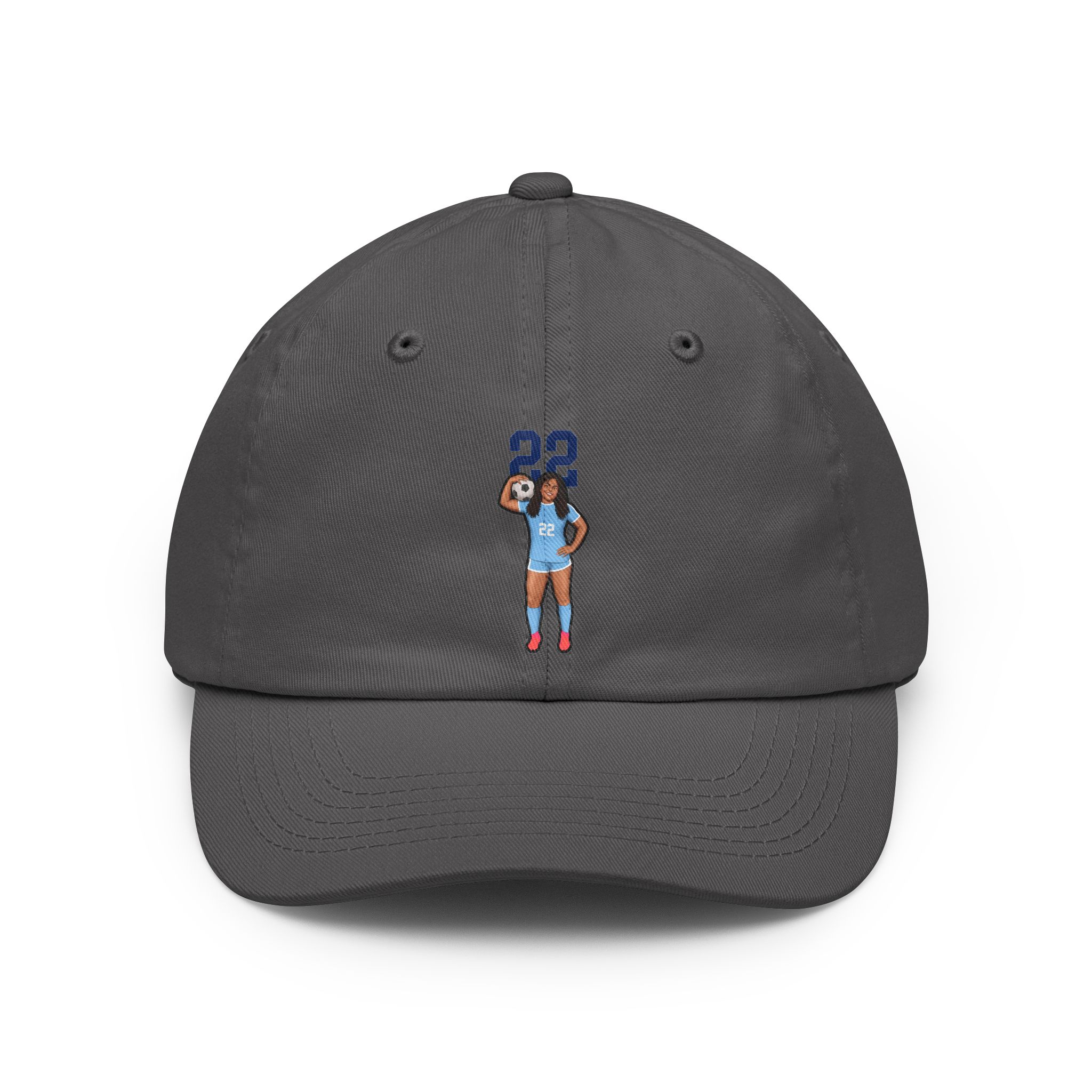 Classic Cap — character_number_top in Grey