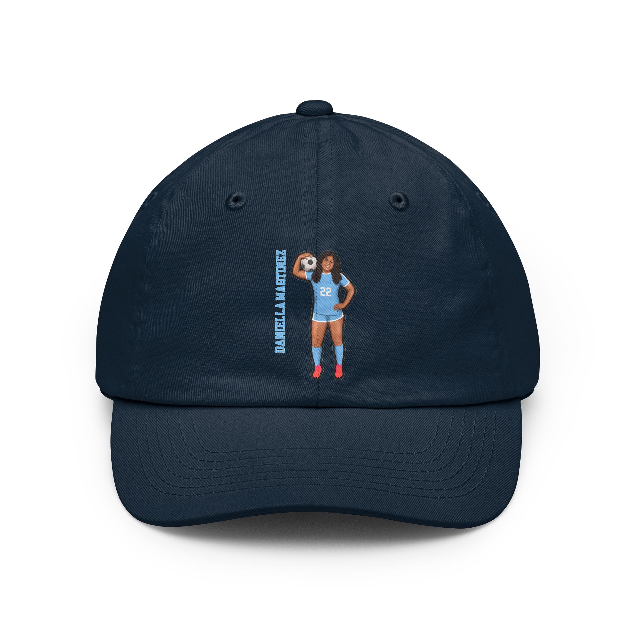 Classic Cap — character_name_vertical in Navy