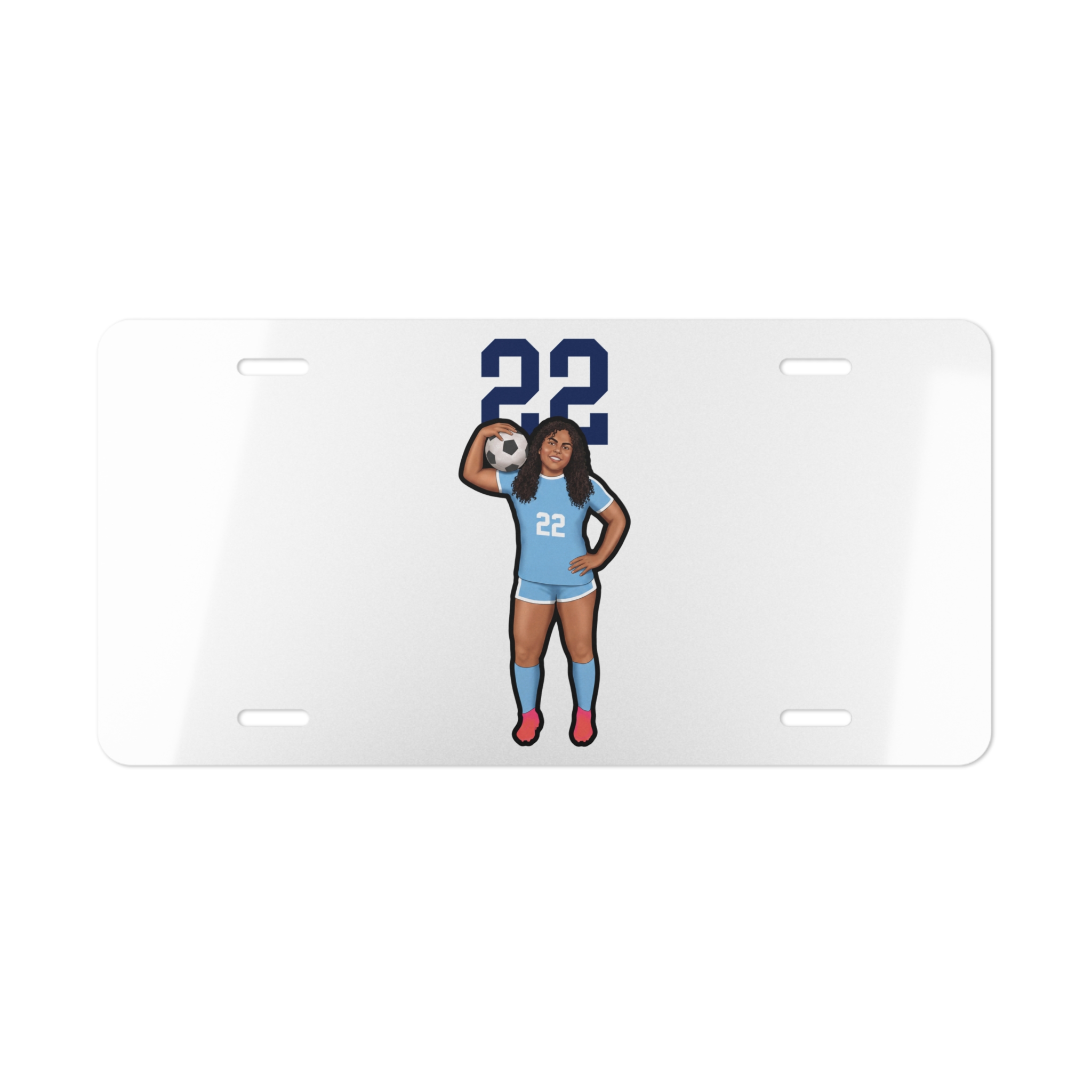 License Plate — character_number_top in Classic