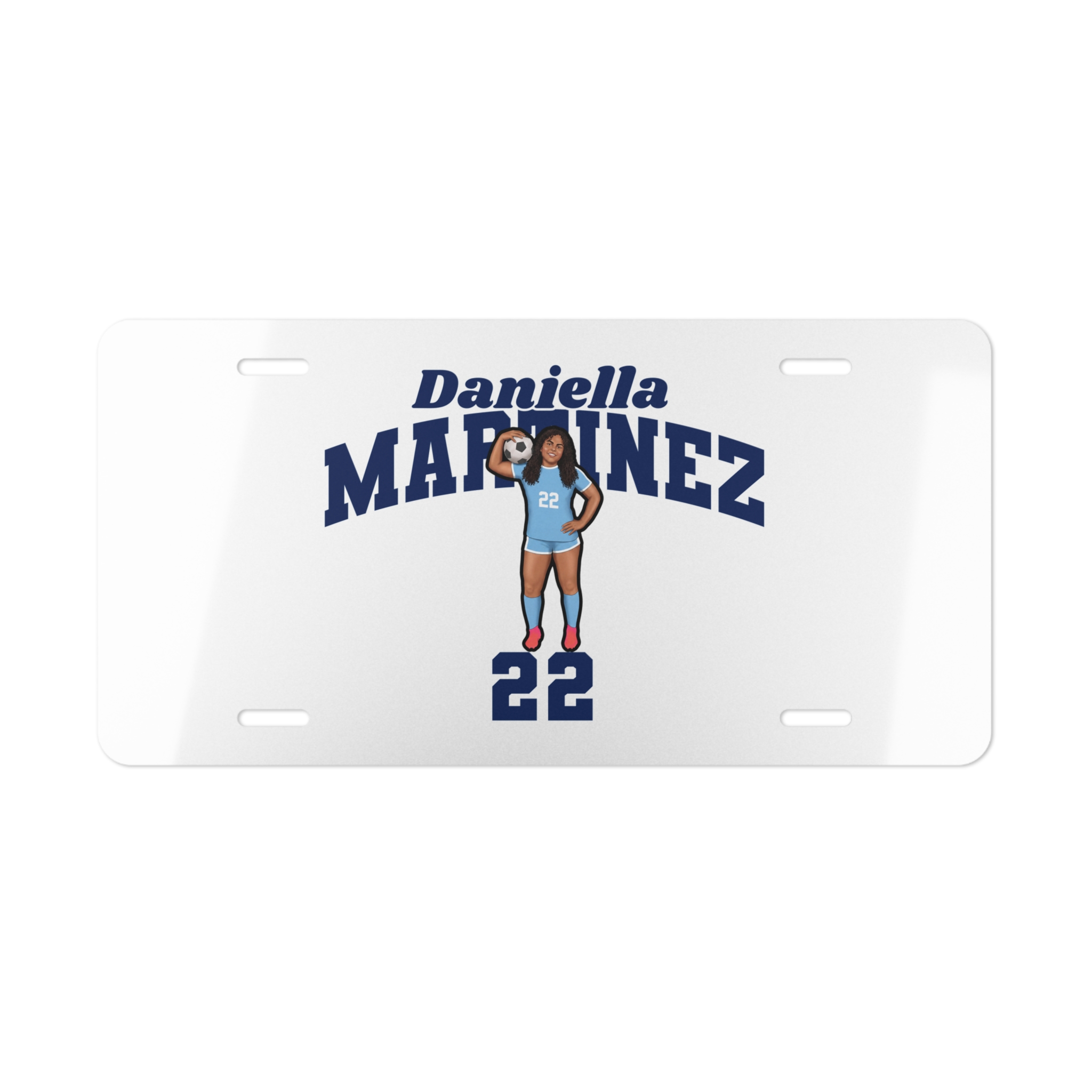 License Plate — character_signature_arch in Classic