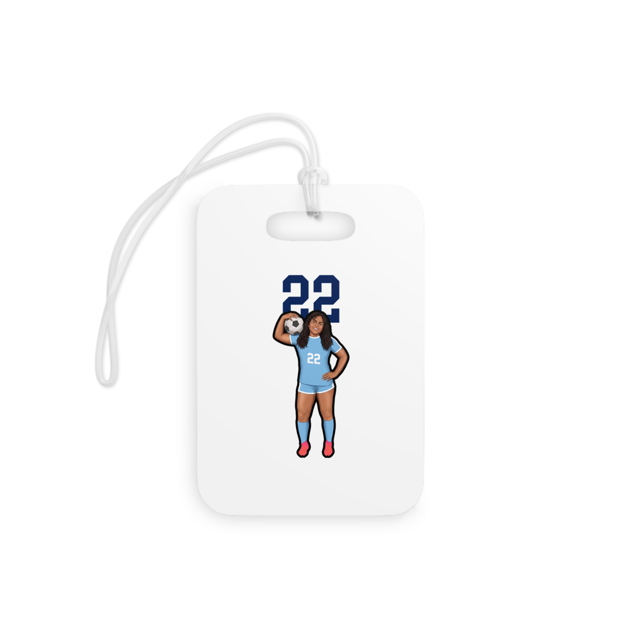 Bag Tag — character_number_top in Classic