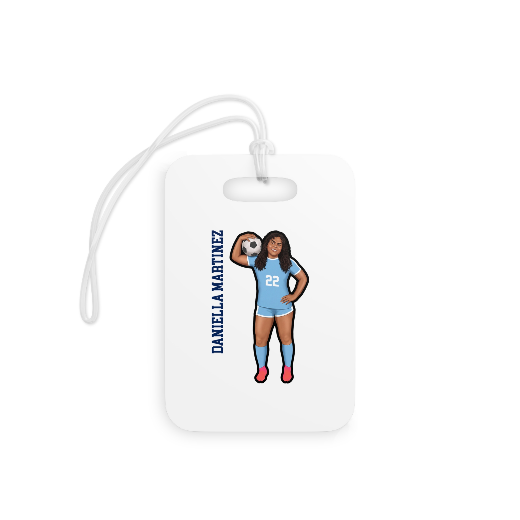 Bag Tag — character_name_vertical in Classic