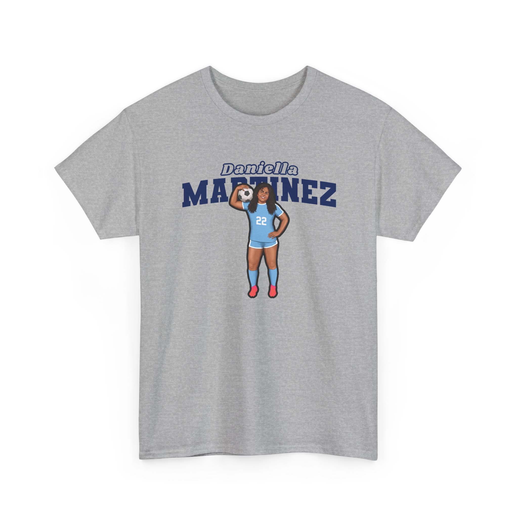 Tee — character_name_arch in Grey