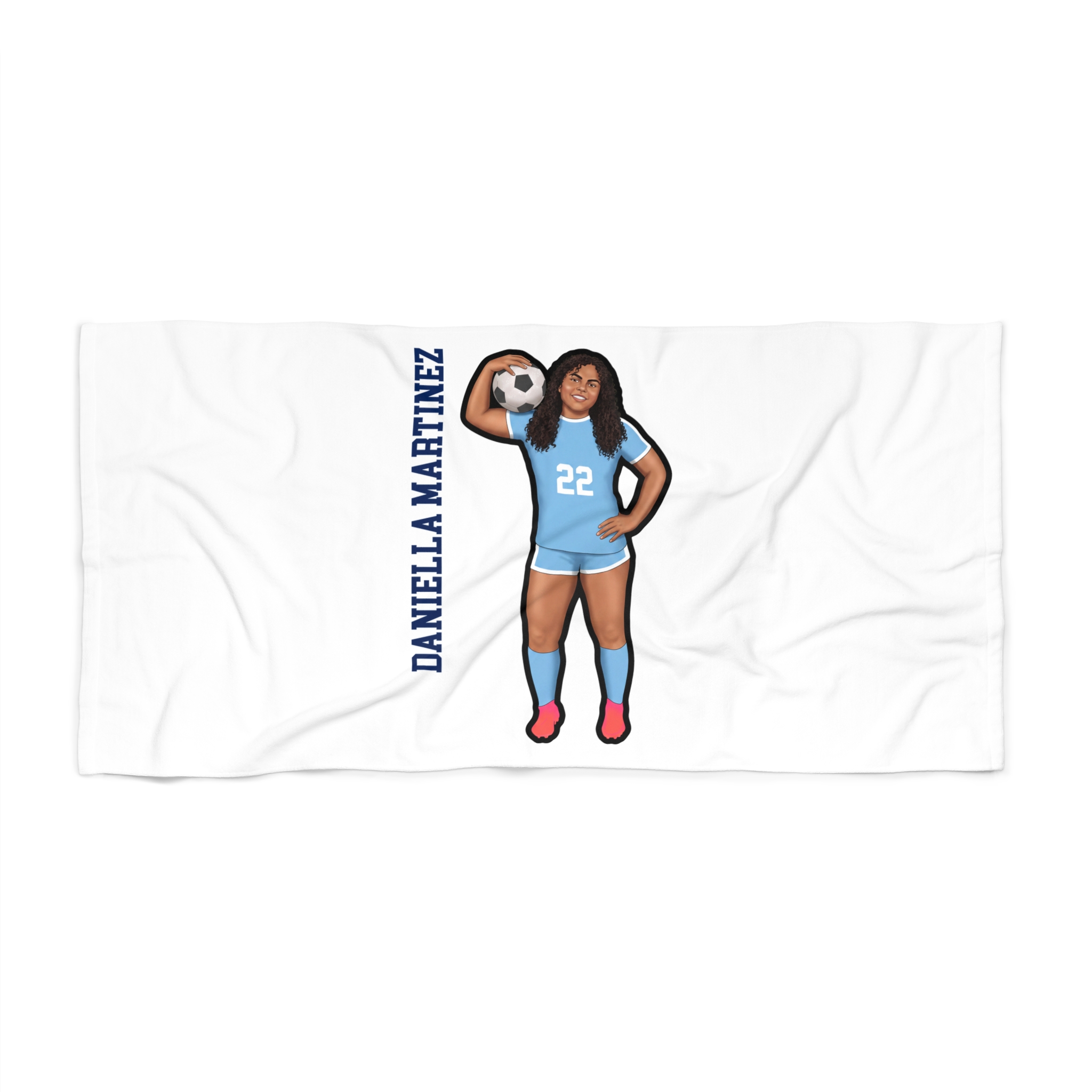 Beach Towel — character_name_vertical in Classic