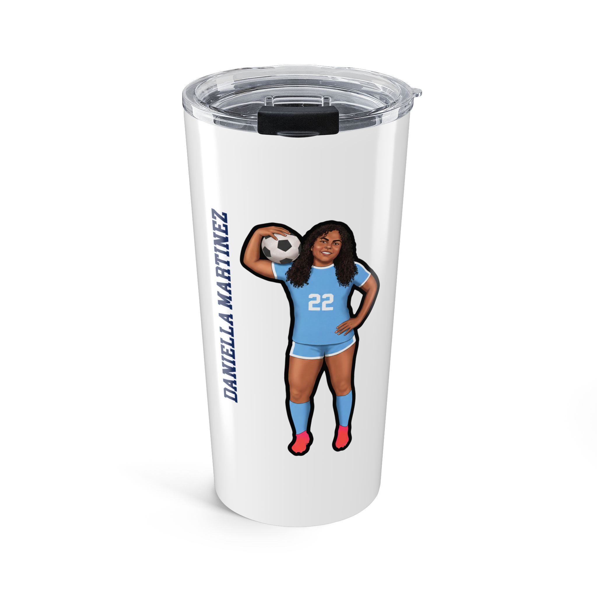 20oz Tumbler — character_name_vertical in Classic