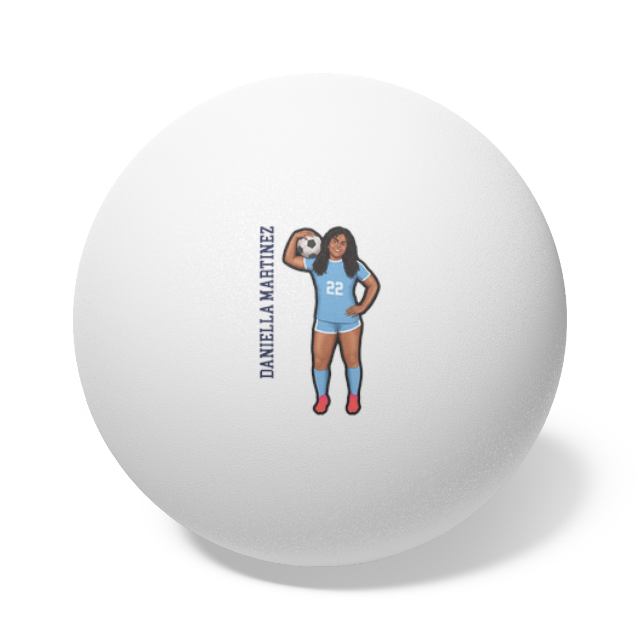 Ping Pong Balls, 6 pcs — character_name_vertical in White