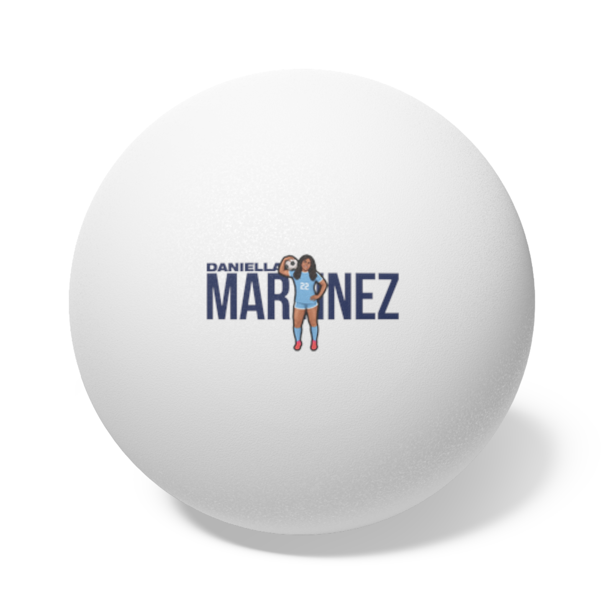 Ping Pong Balls, 6 pcs — character_player_name in White