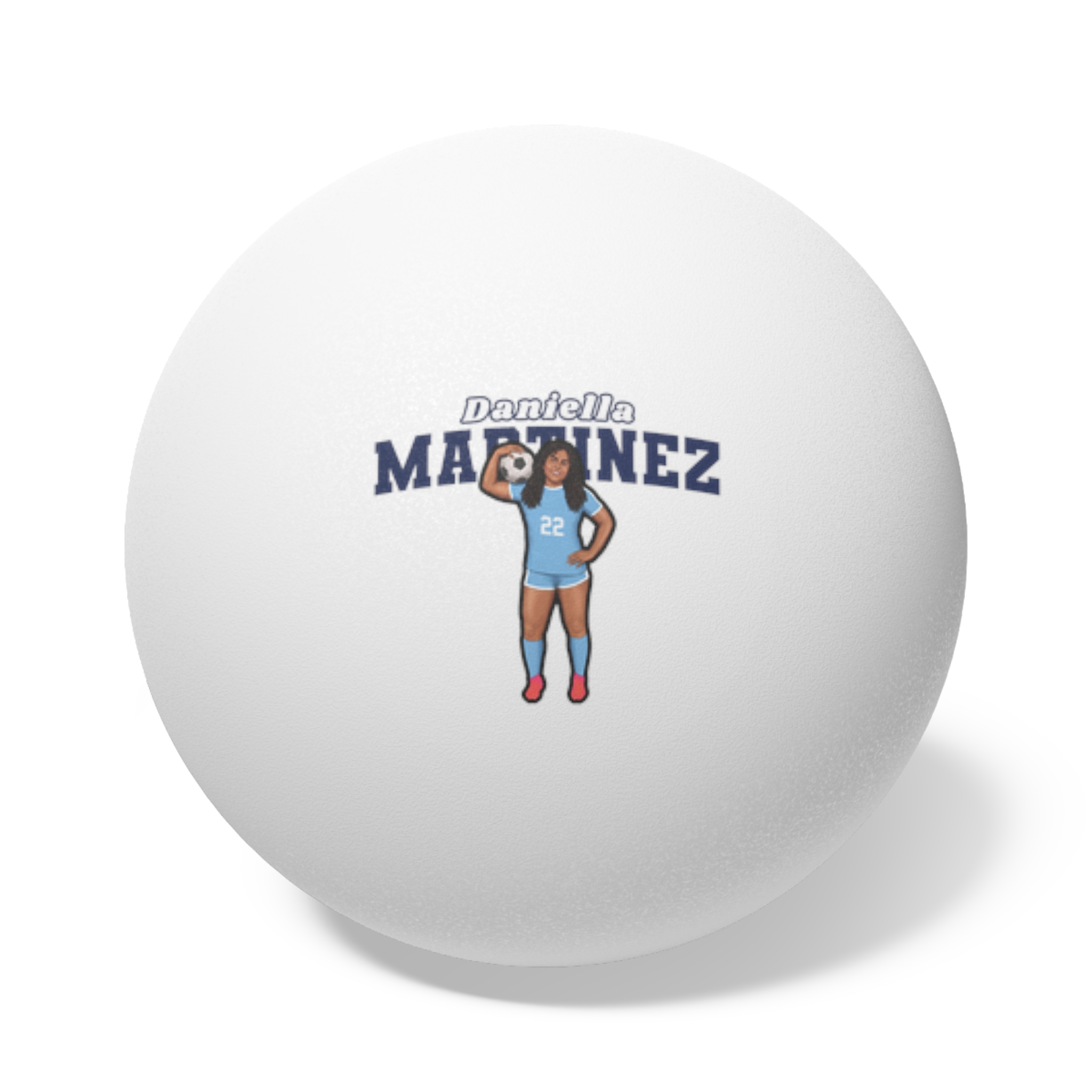 Ping Pong Balls, 6 pcs — character_name_arch in White