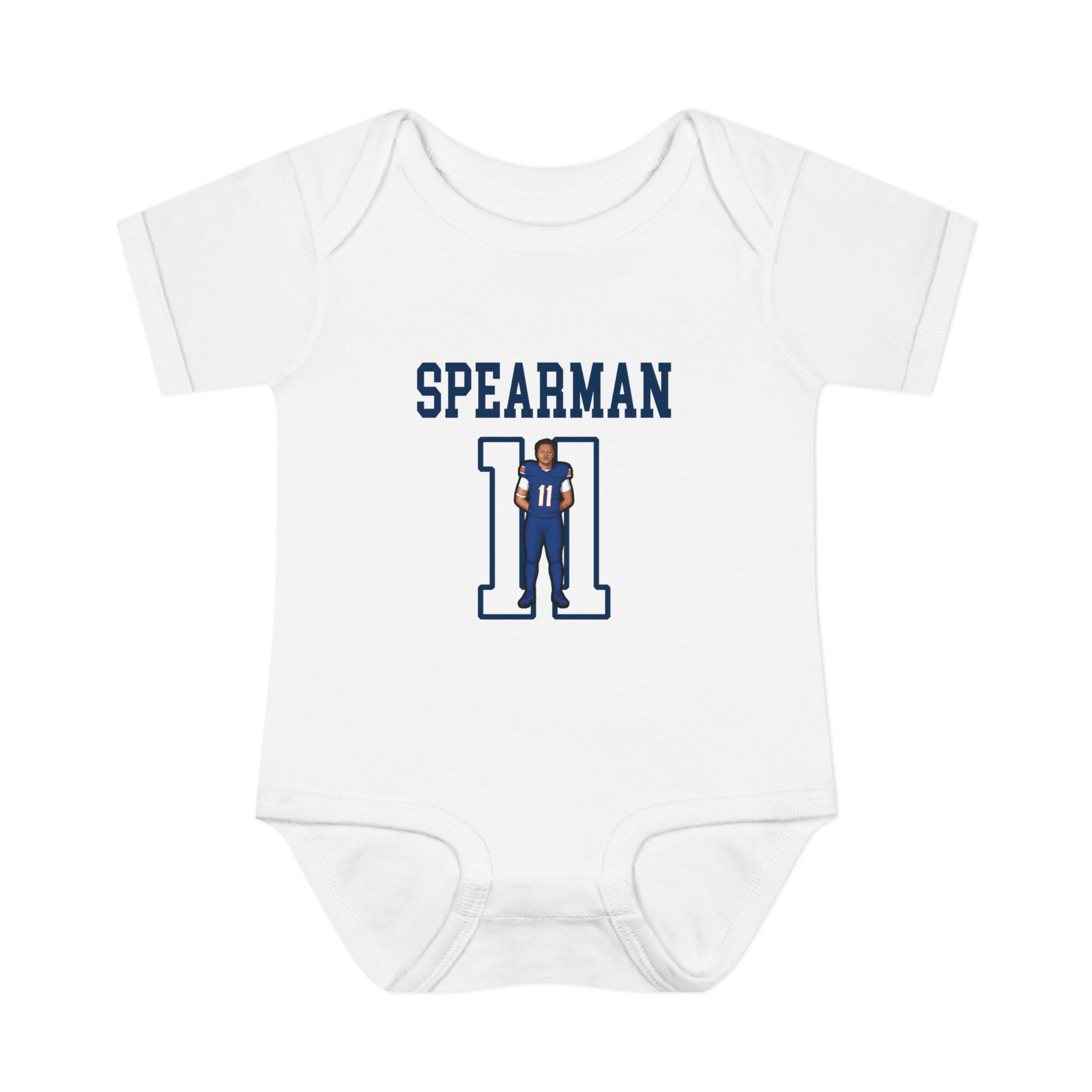 Baby Onesie — character_shirsey in White