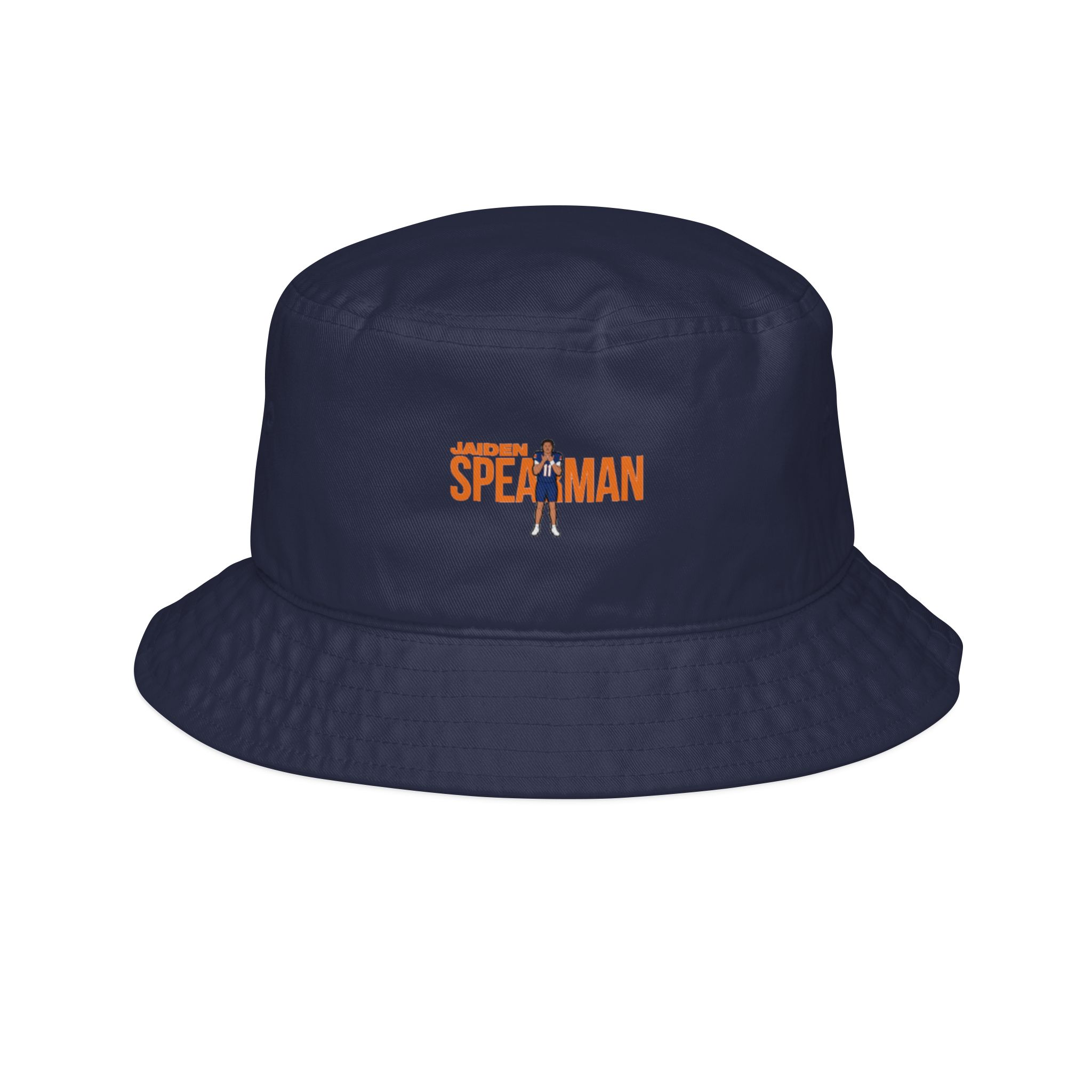 Bucket Hat — character_player_name in Navy