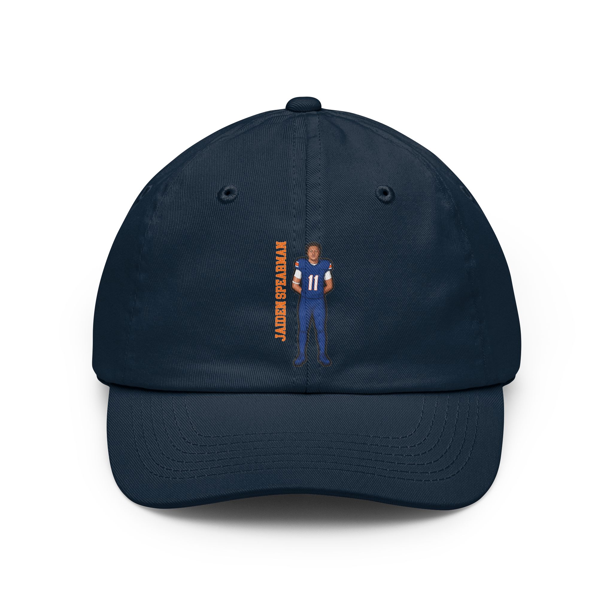 Classic Cap — character_name_vertical in Navy