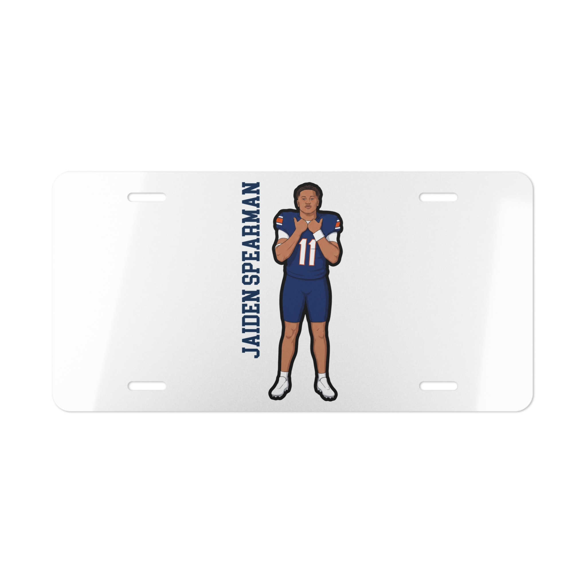 License Plate — character_name_vertical in Classic