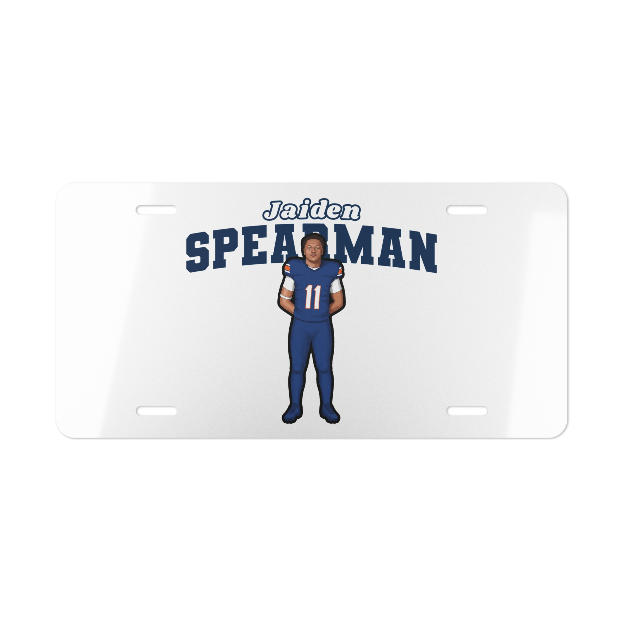 License Plate — character_name_arch in Classic