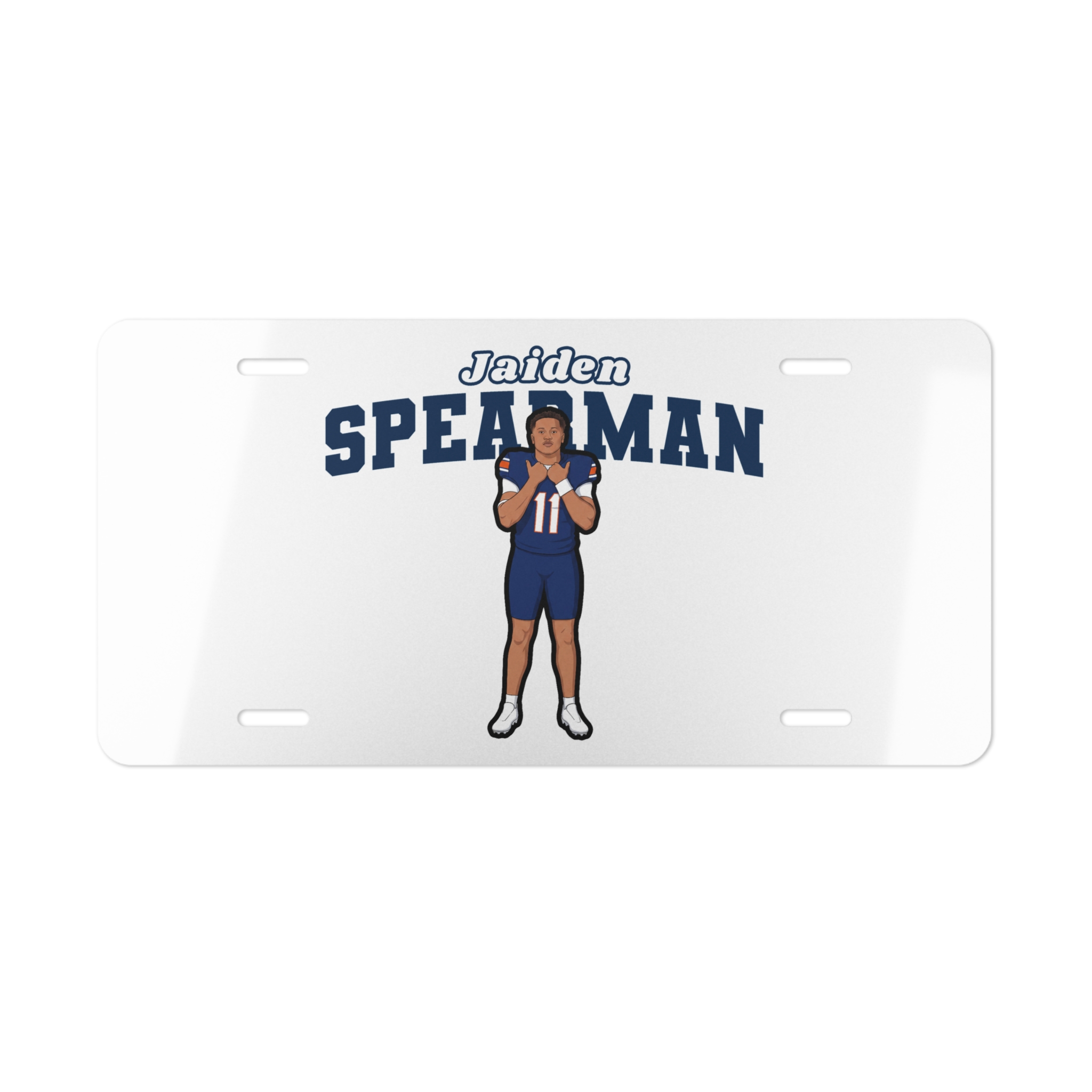 License Plate — character_name_arch in Classic