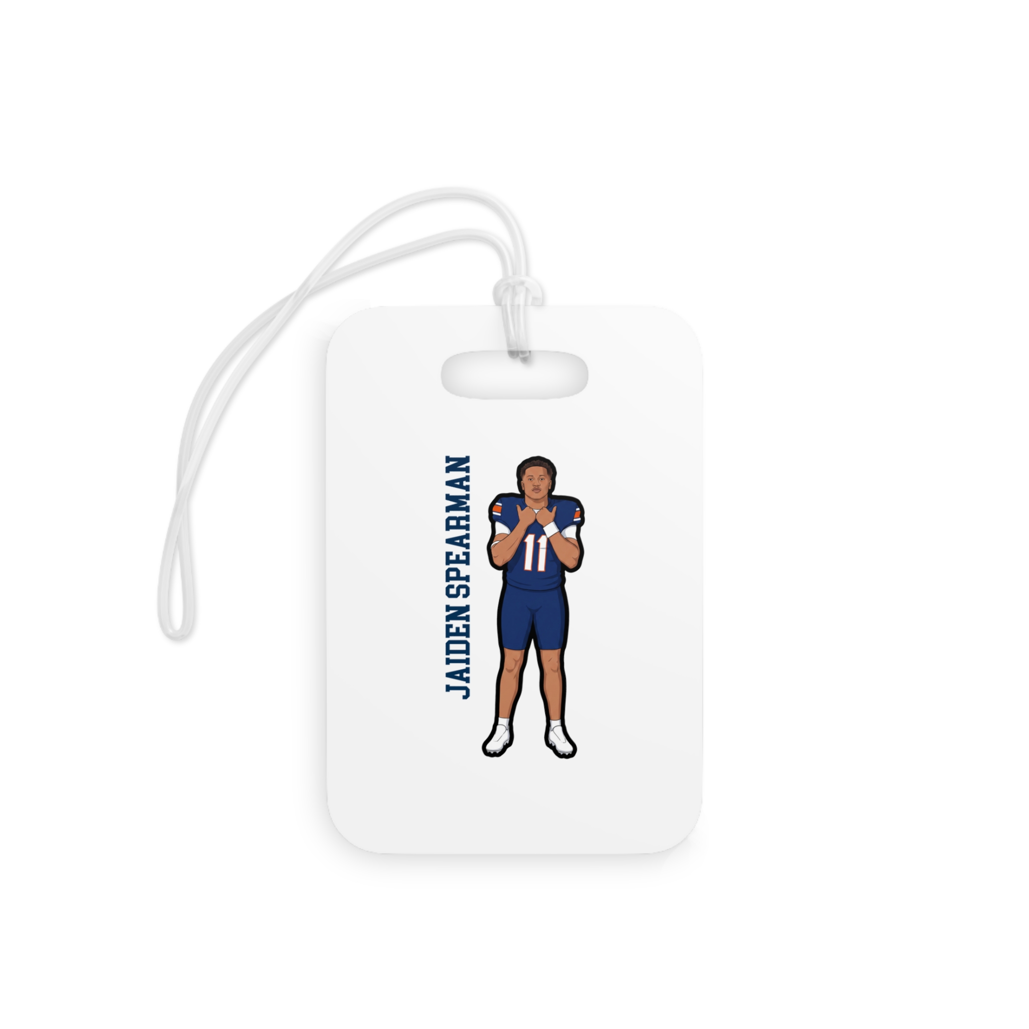 Bag Tag — character_name_vertical in Classic