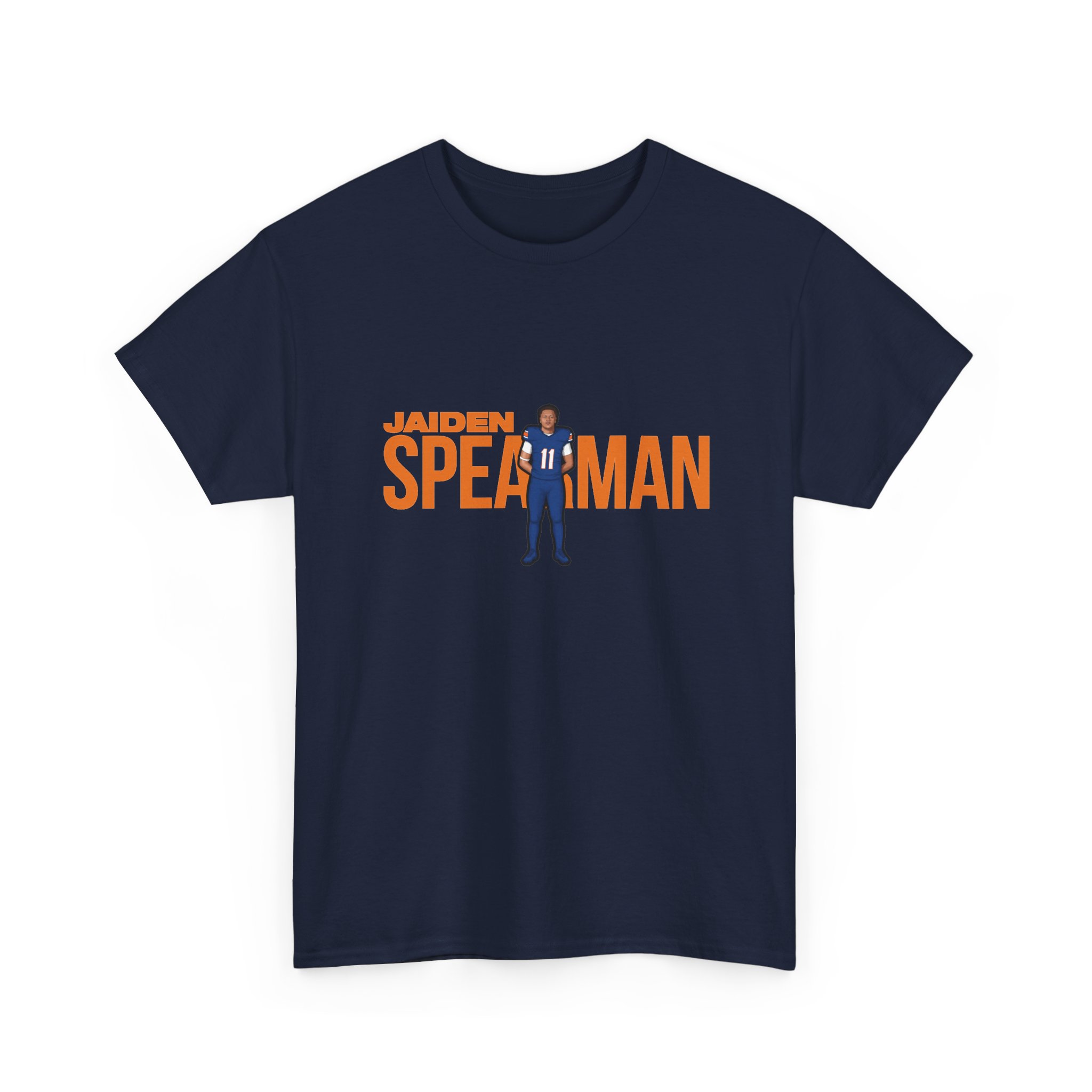 Tee — character_player_name in Navy