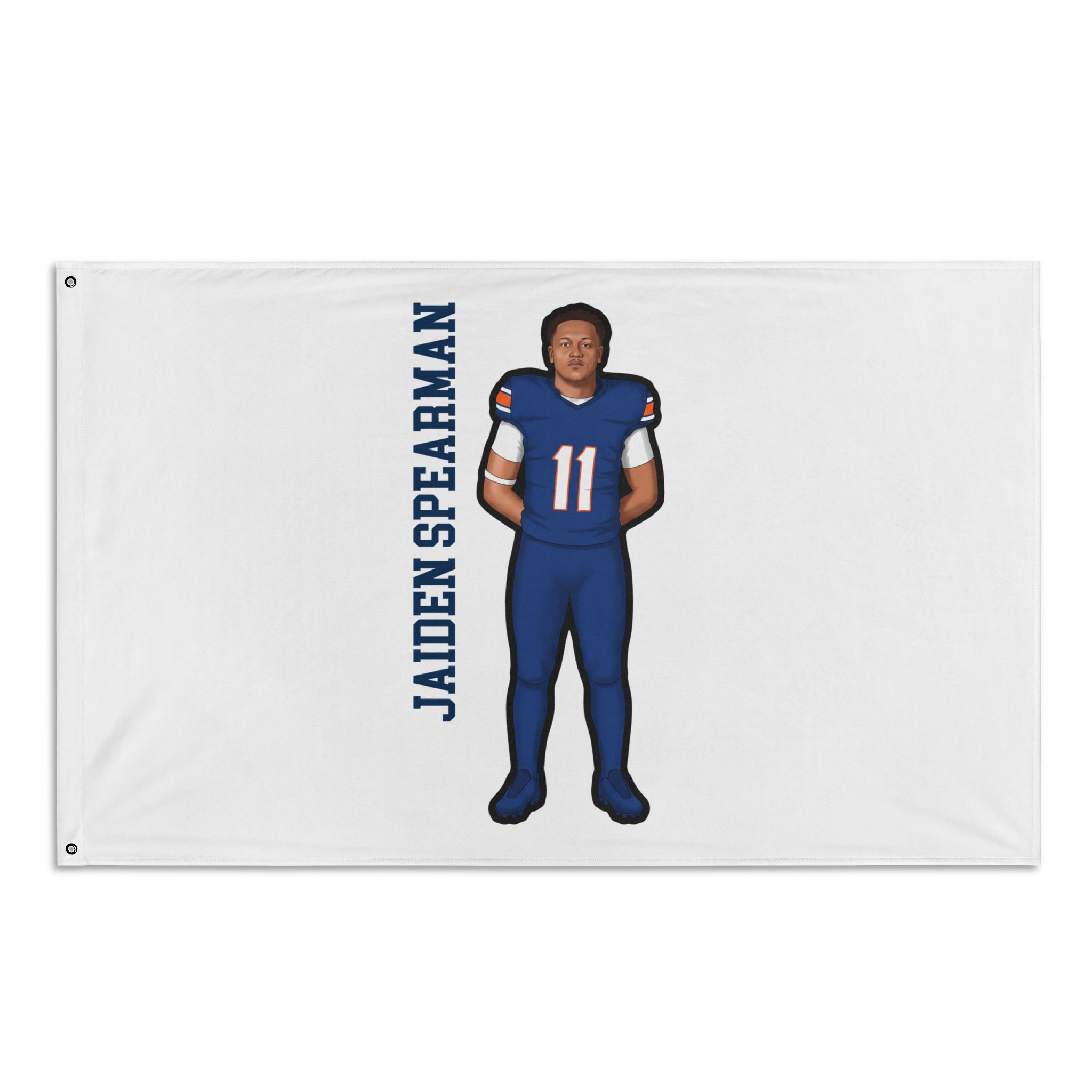Flag (35 × 56 in) — character_name_vertical in Classic