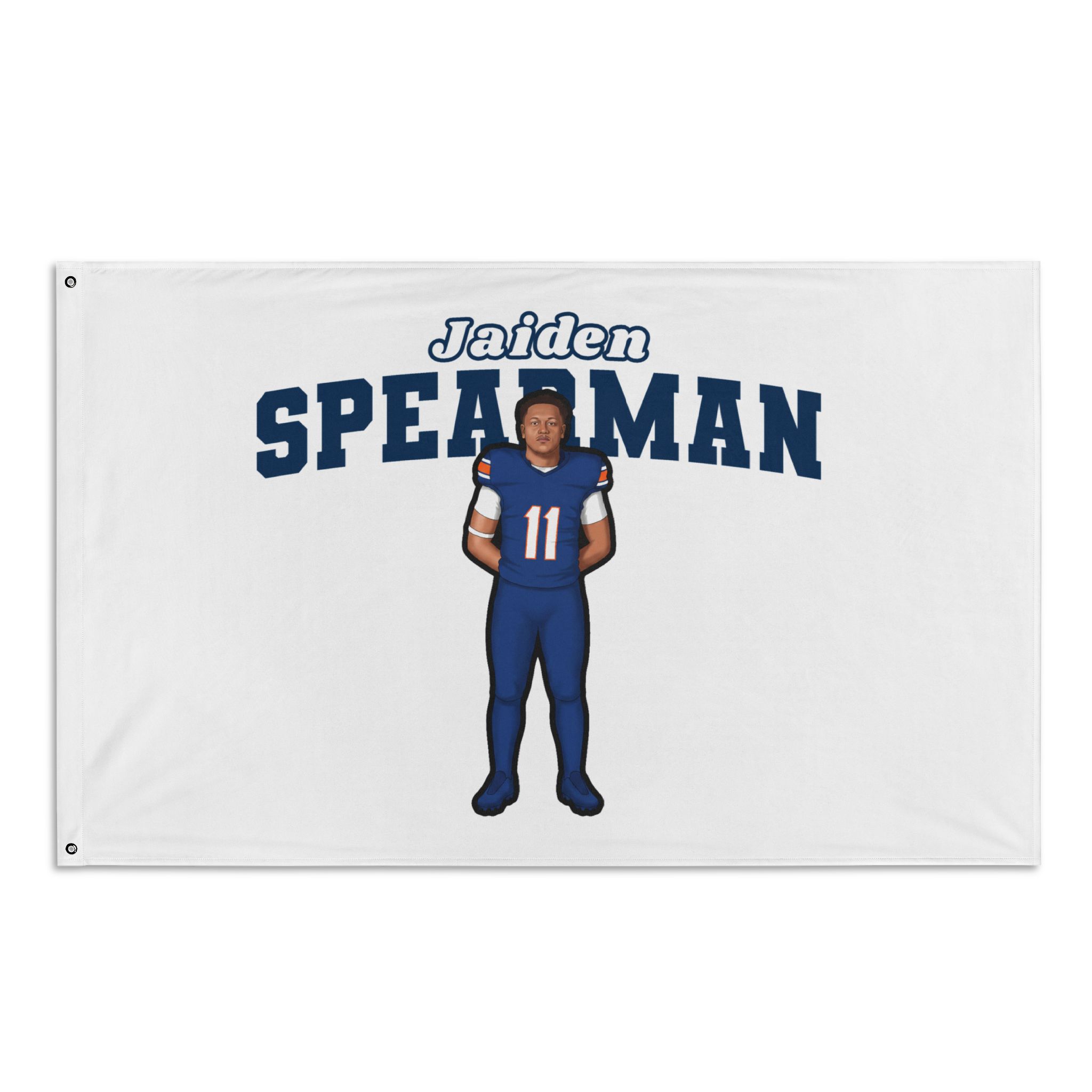 Flag (35 × 56 in) — character_name_arch in Classic