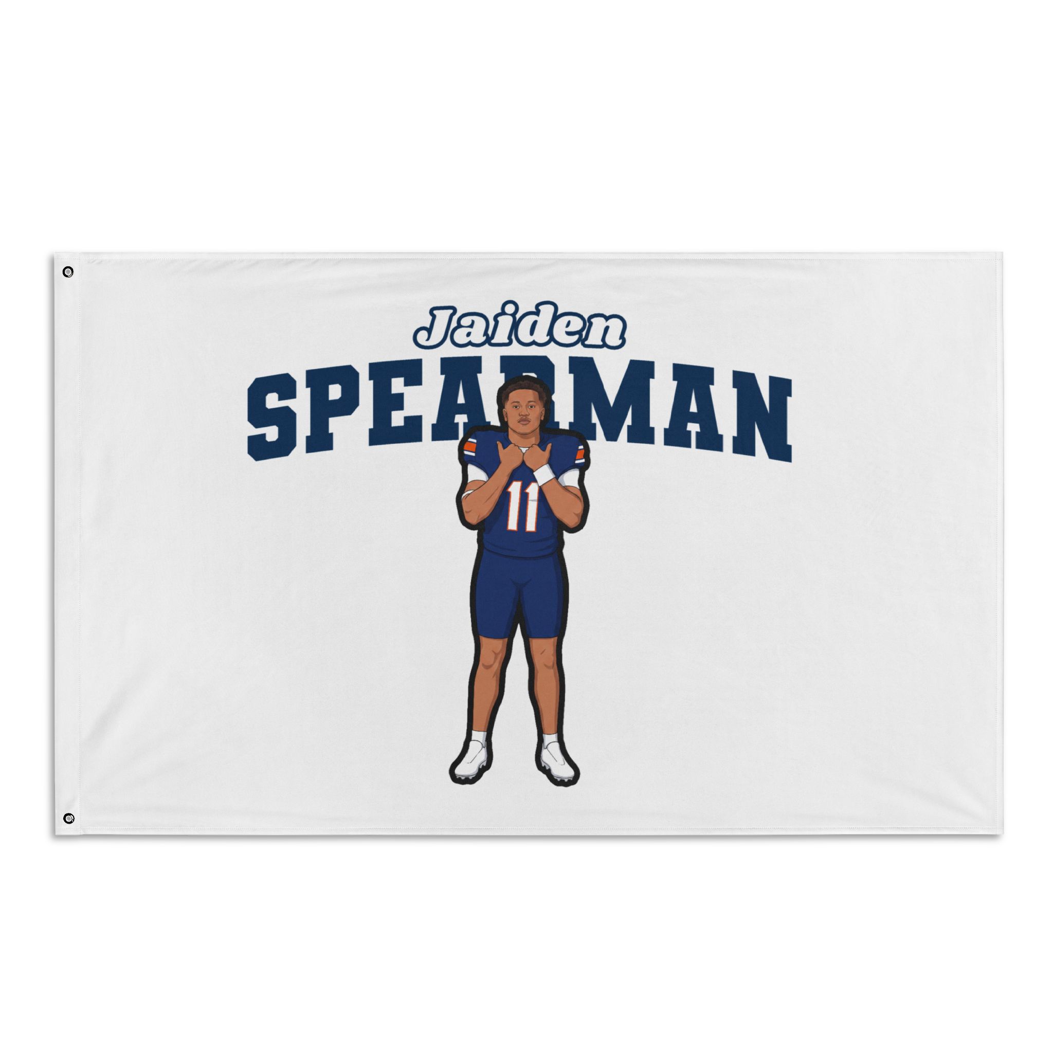 Flag (35 × 56 in) — character_name_arch in Classic