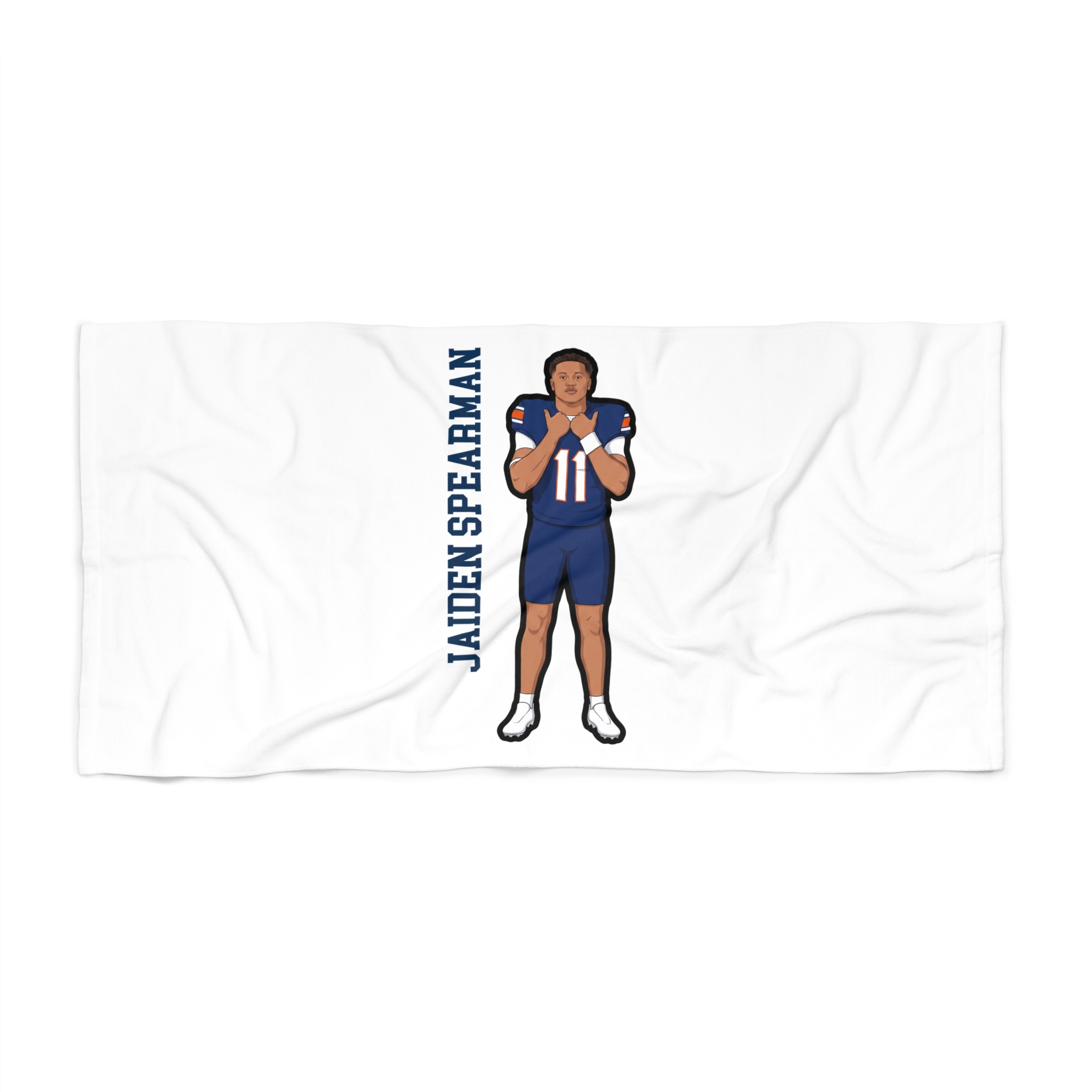 Beach Towel — character_name_vertical in Classic