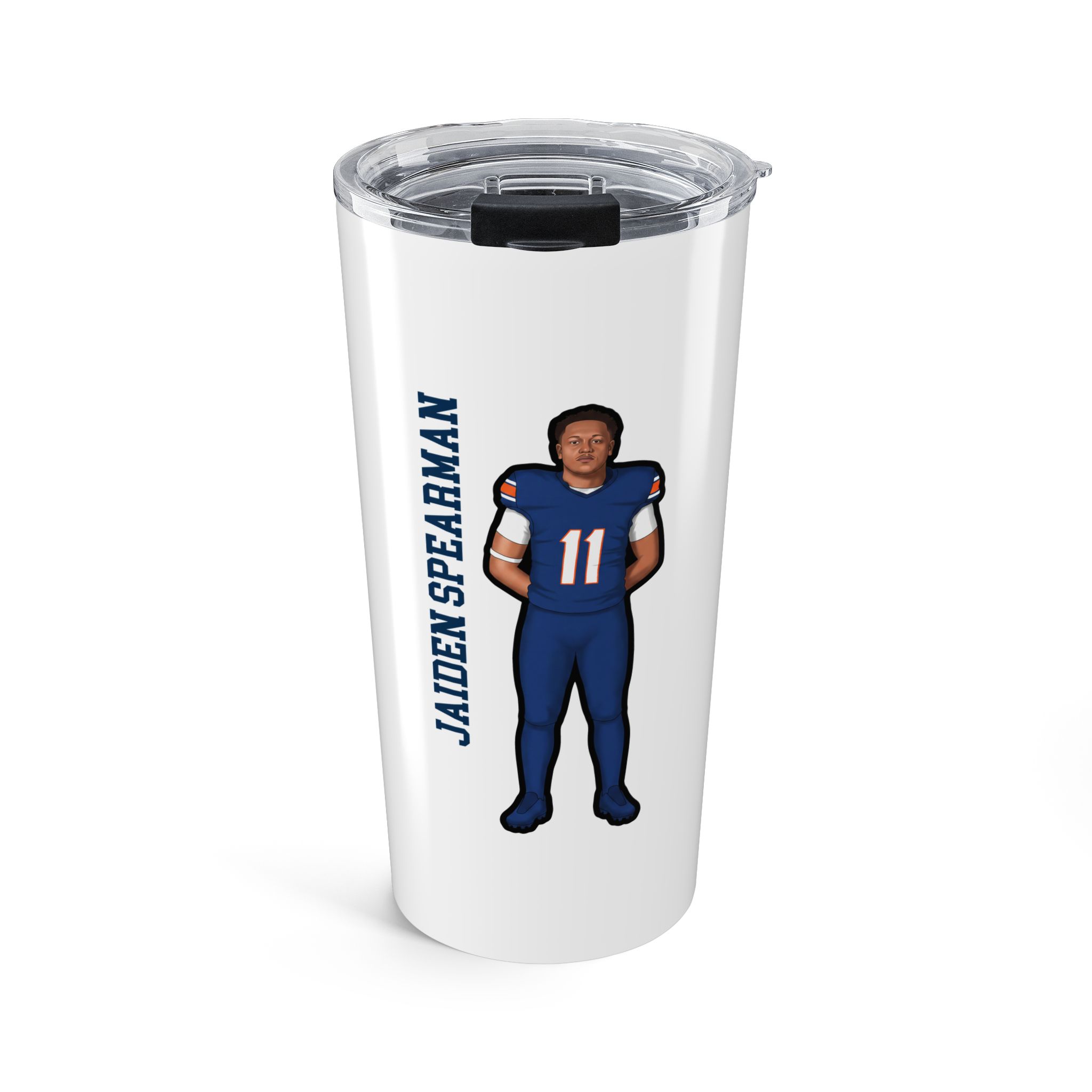 20oz Tumbler — character_name_vertical in Classic