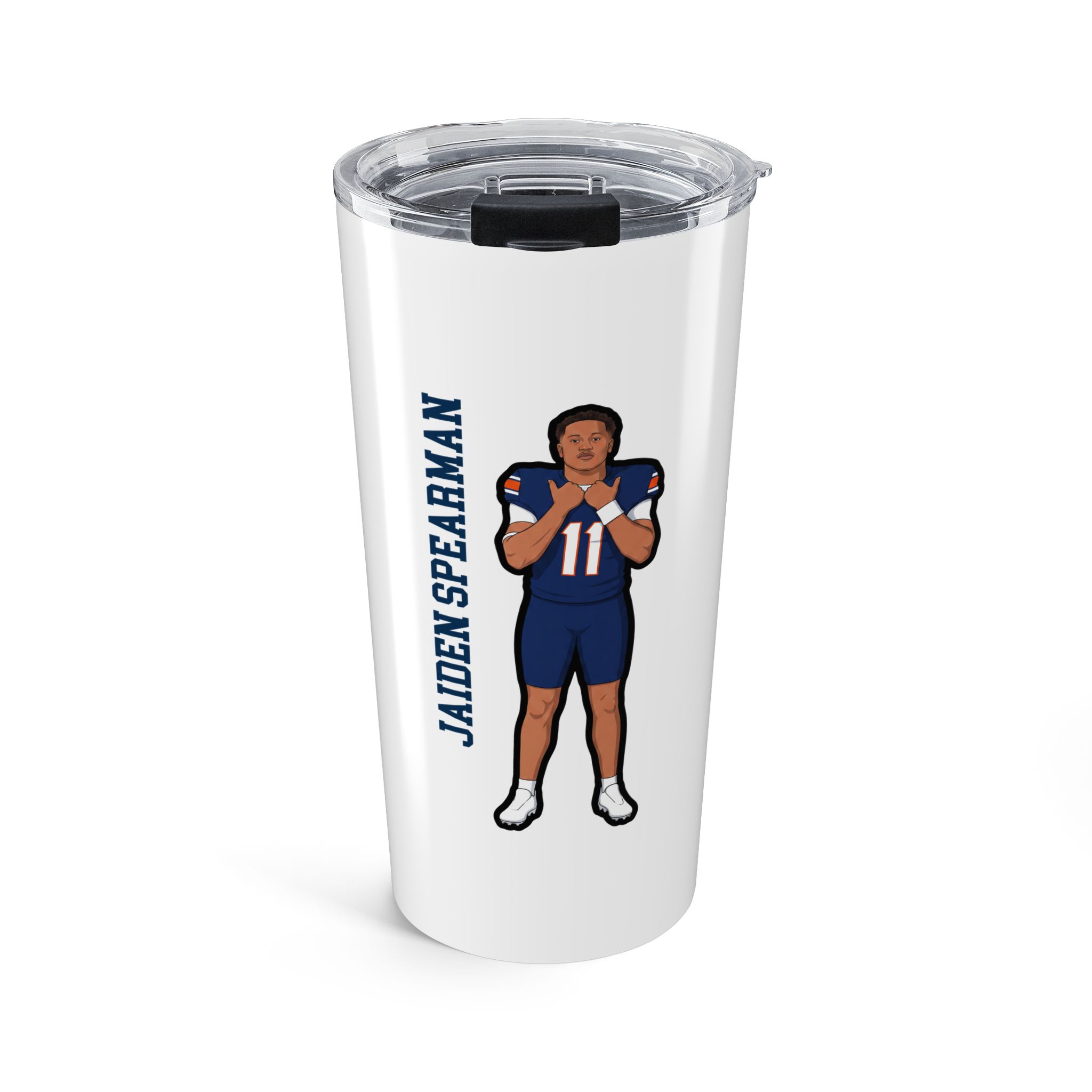 20oz Tumbler — character_name_vertical in Classic