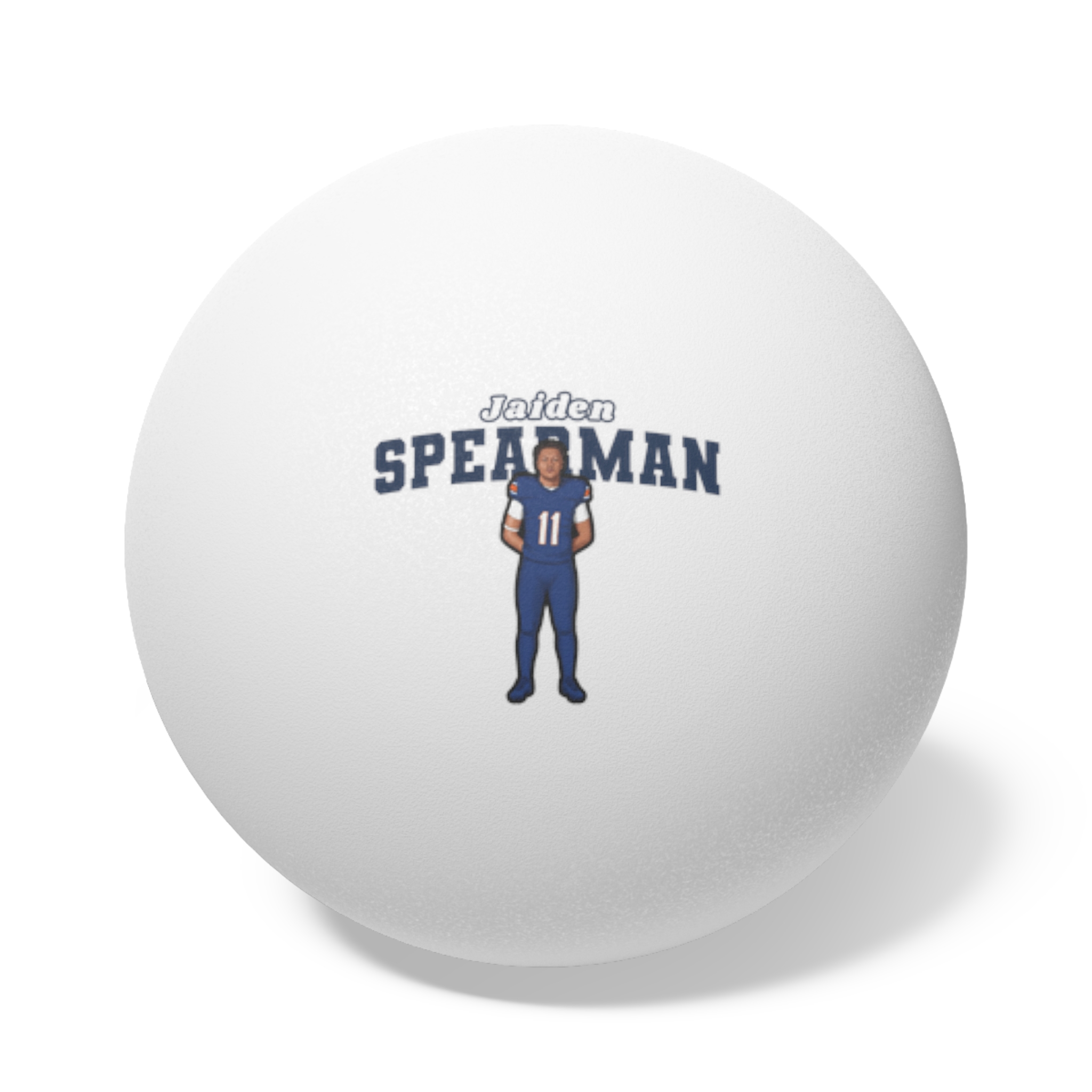 Ping Pong Balls, 6 pcs — character_name_arch in White