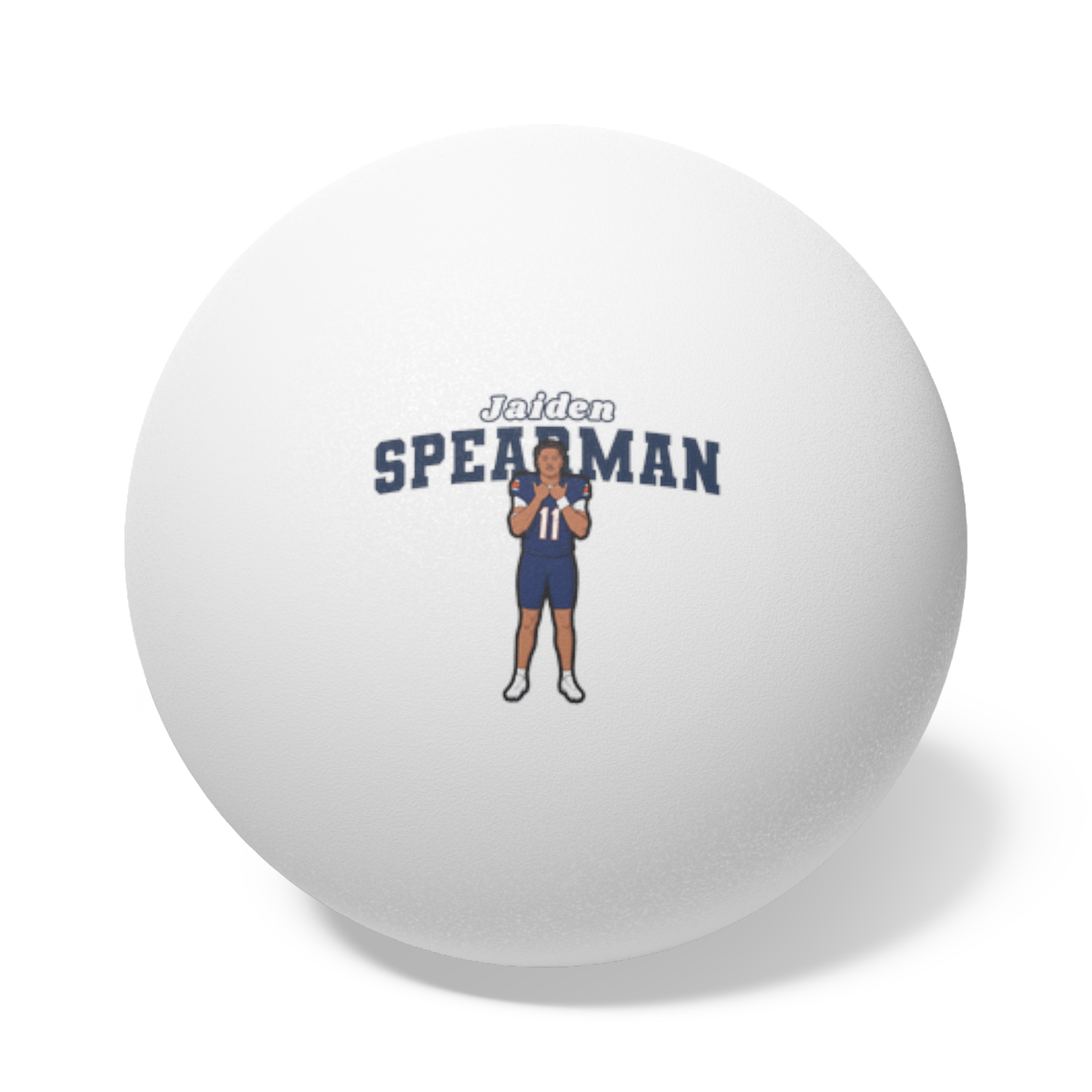 Ping Pong Balls, 6 pcs — character_name_arch in White