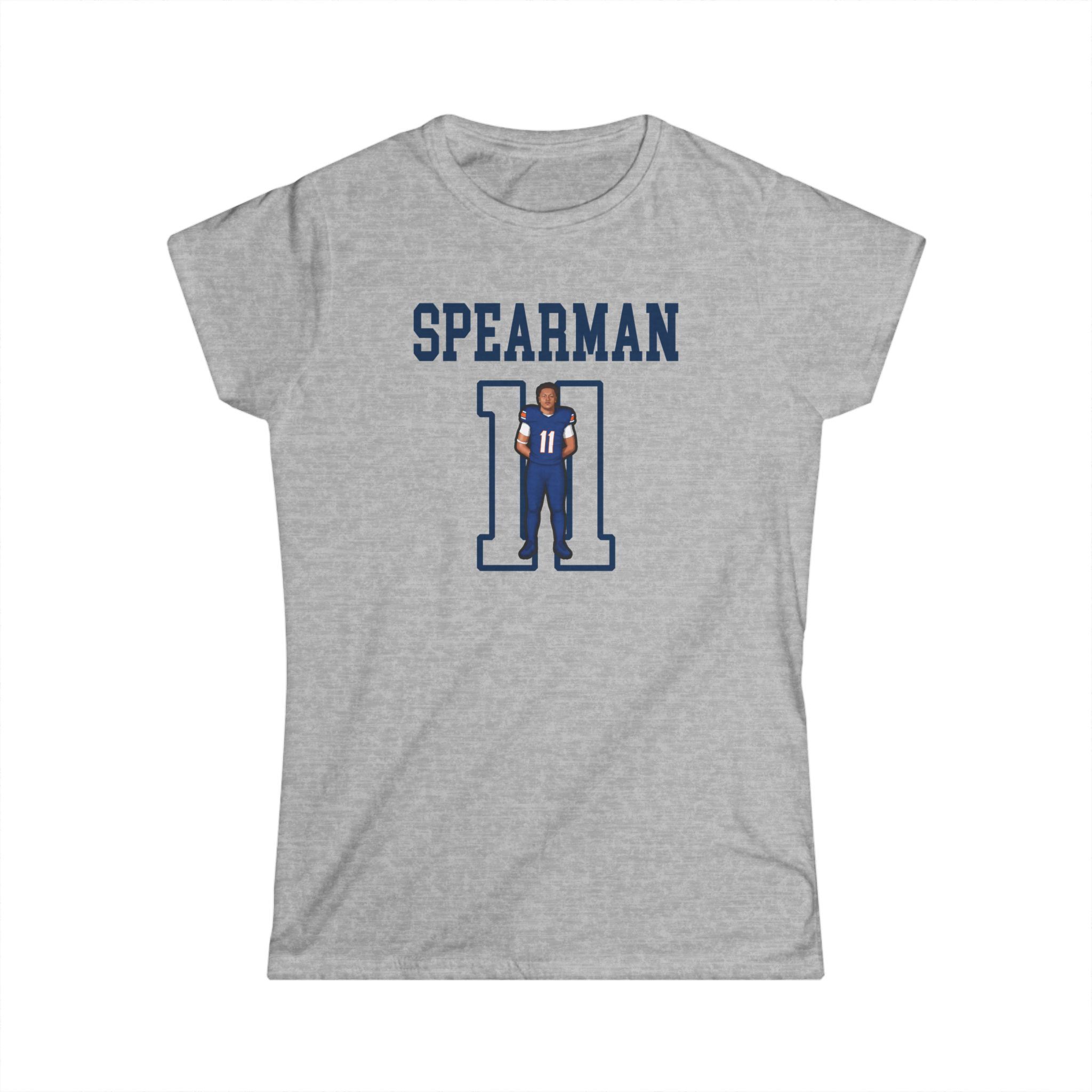 Women's Softstyle Tee — character_shirsey in Grey