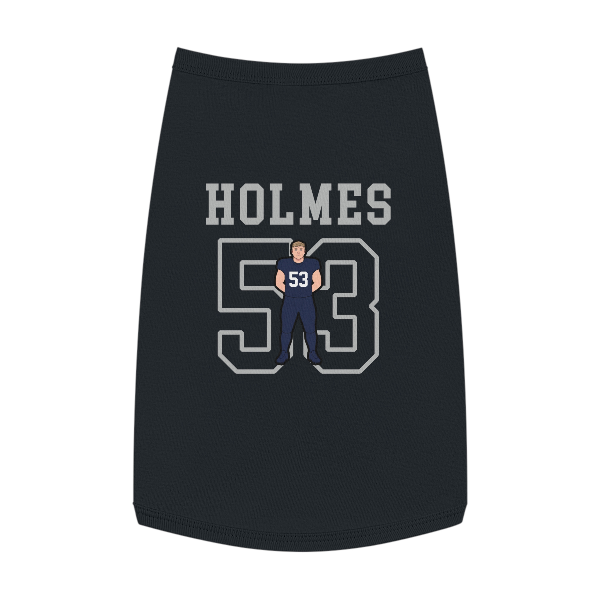 Pet Tank Top — character_shirsey in Black