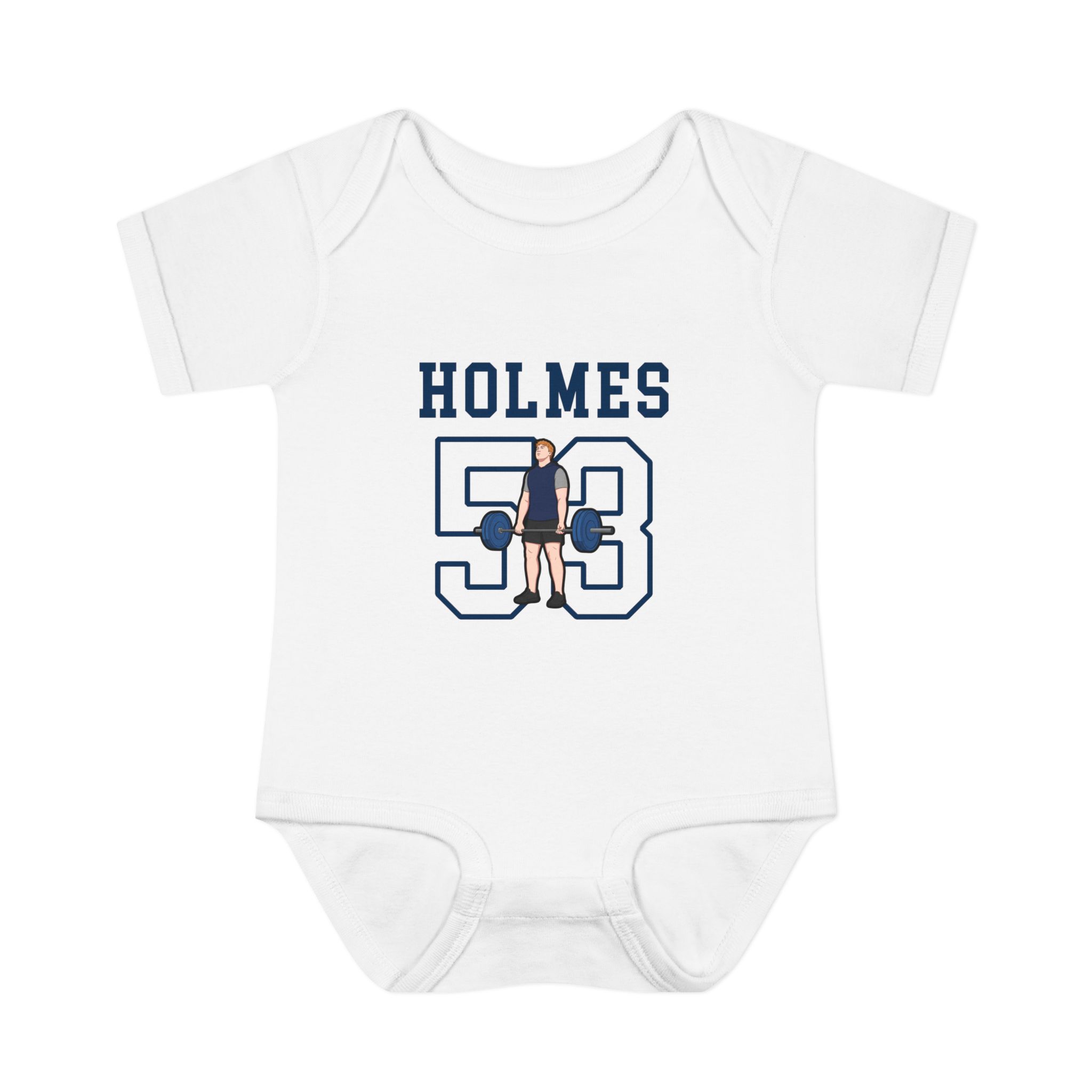 Baby Onesie — character_shirsey in White