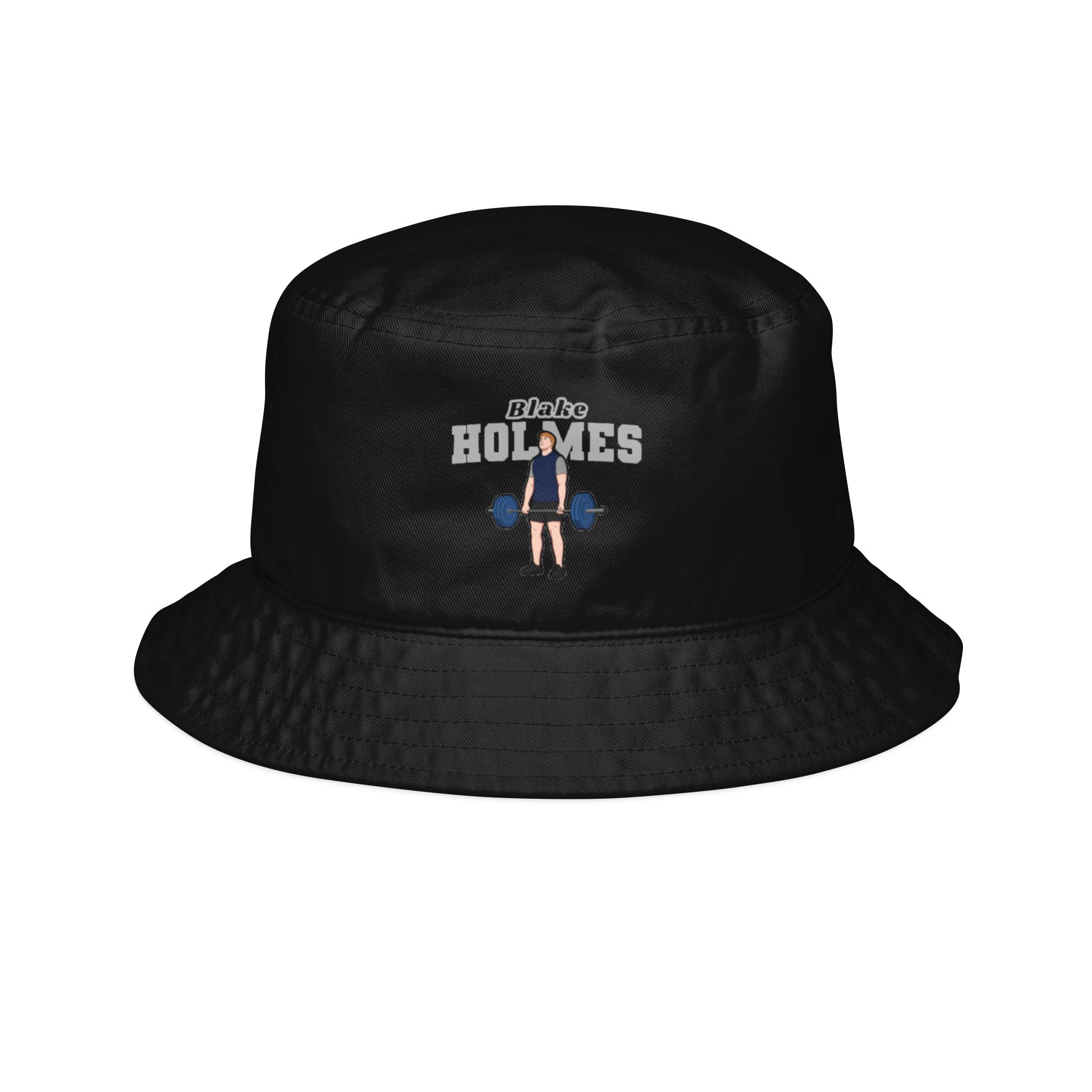Bucket Hat — character_name_arch in Black