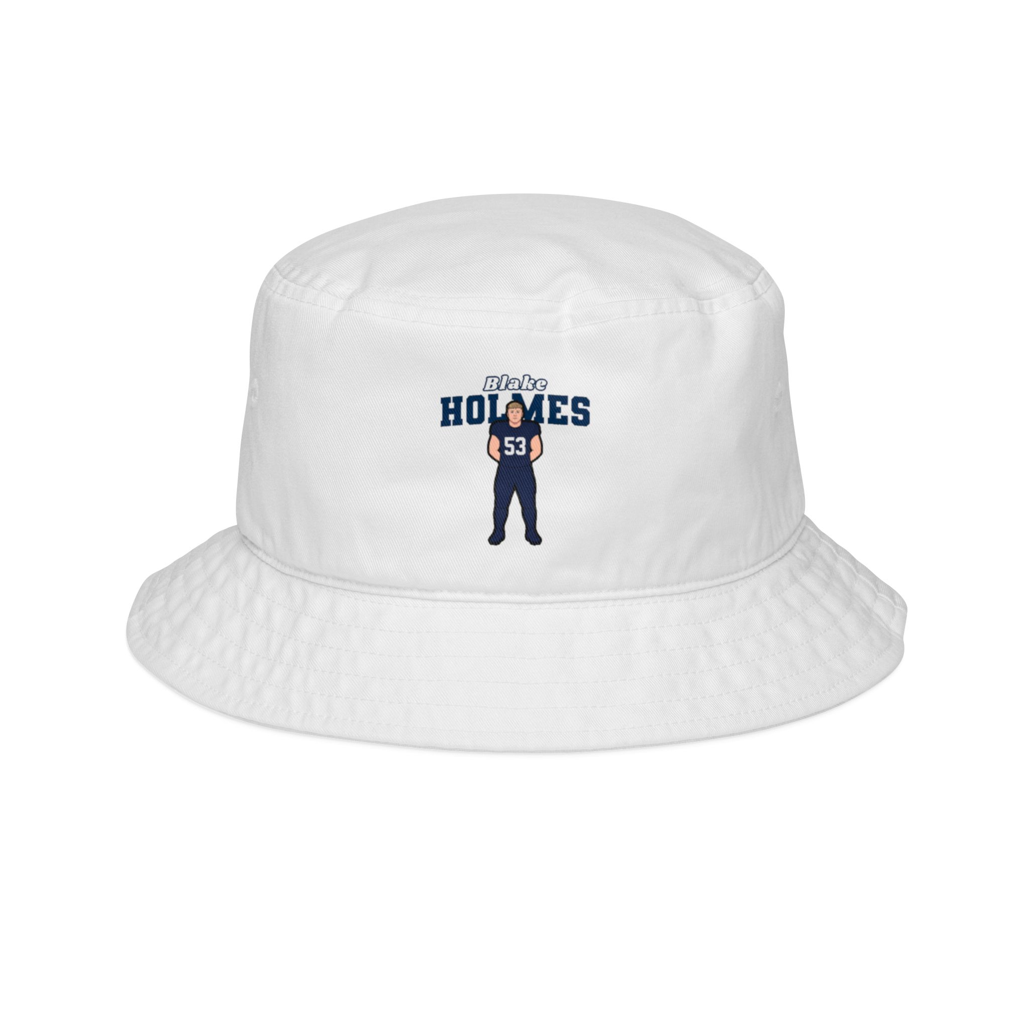 Bucket Hat — character_name_arch in White