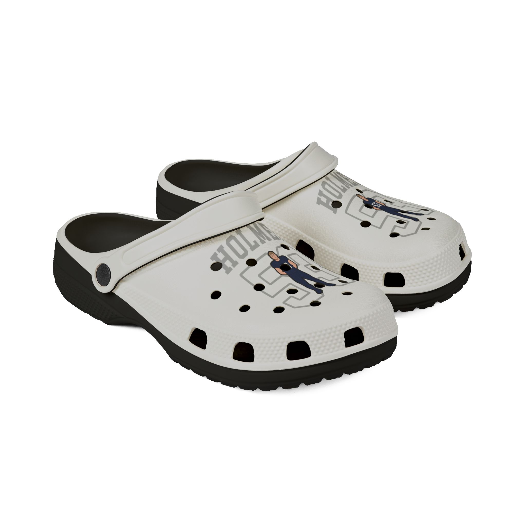 Rubber Clogs — character_shirsey in Black