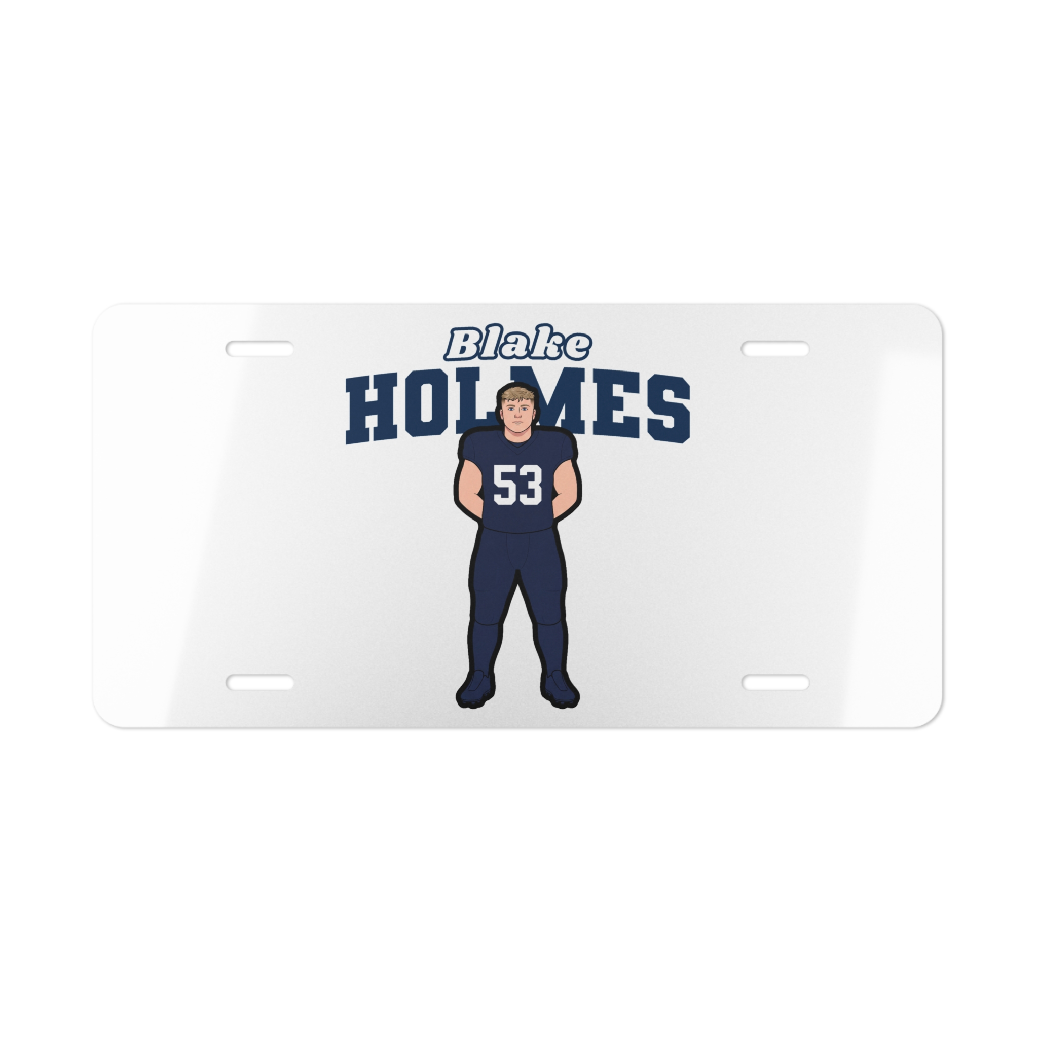 License Plate — character_name_arch in Classic