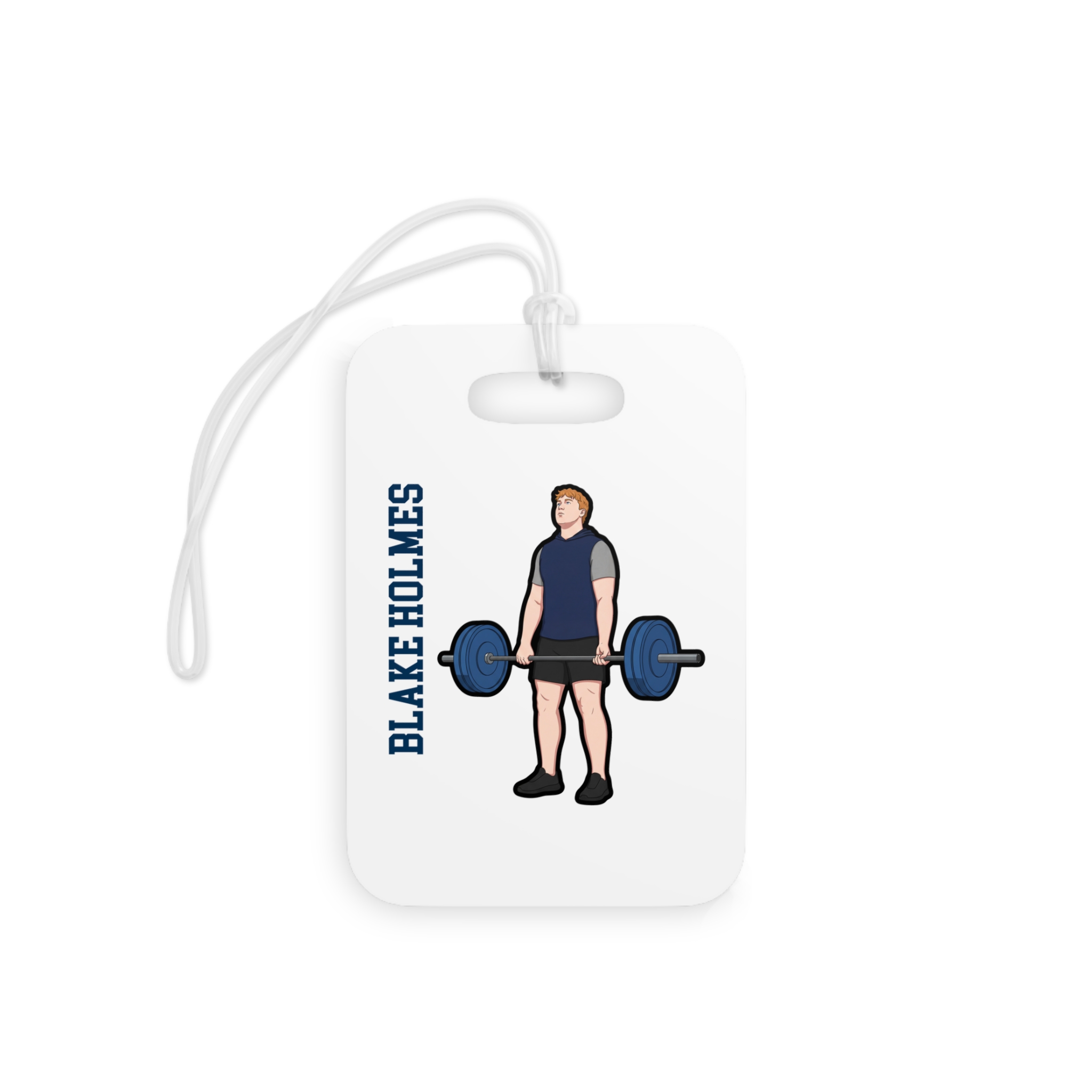 Bag Tag — character_name_vertical in Classic